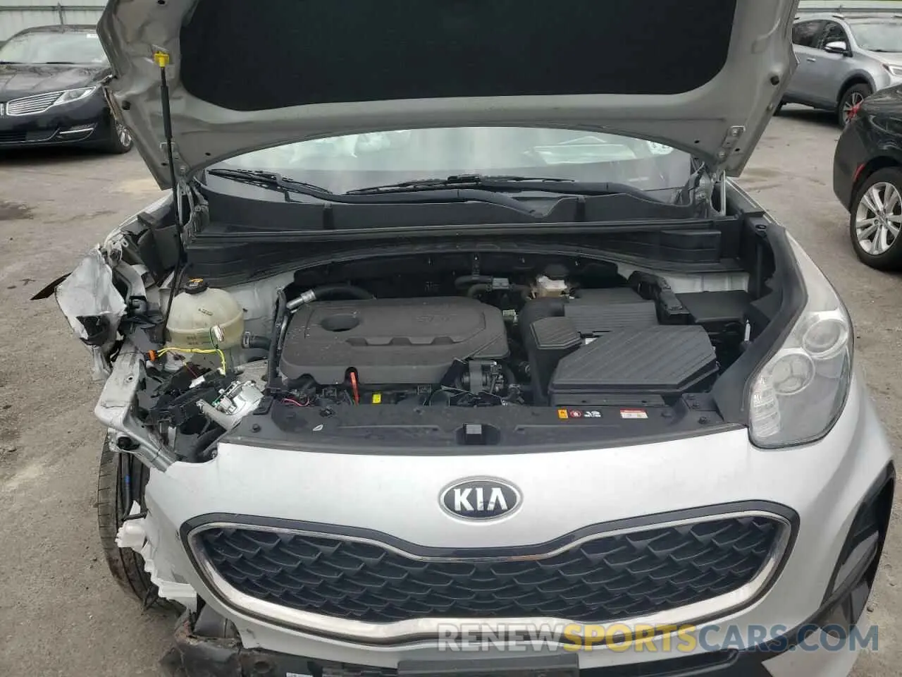 12 fotografías del automóvil dañado KNDPM3AC1L7785136 KIA SPORTAGE 2020