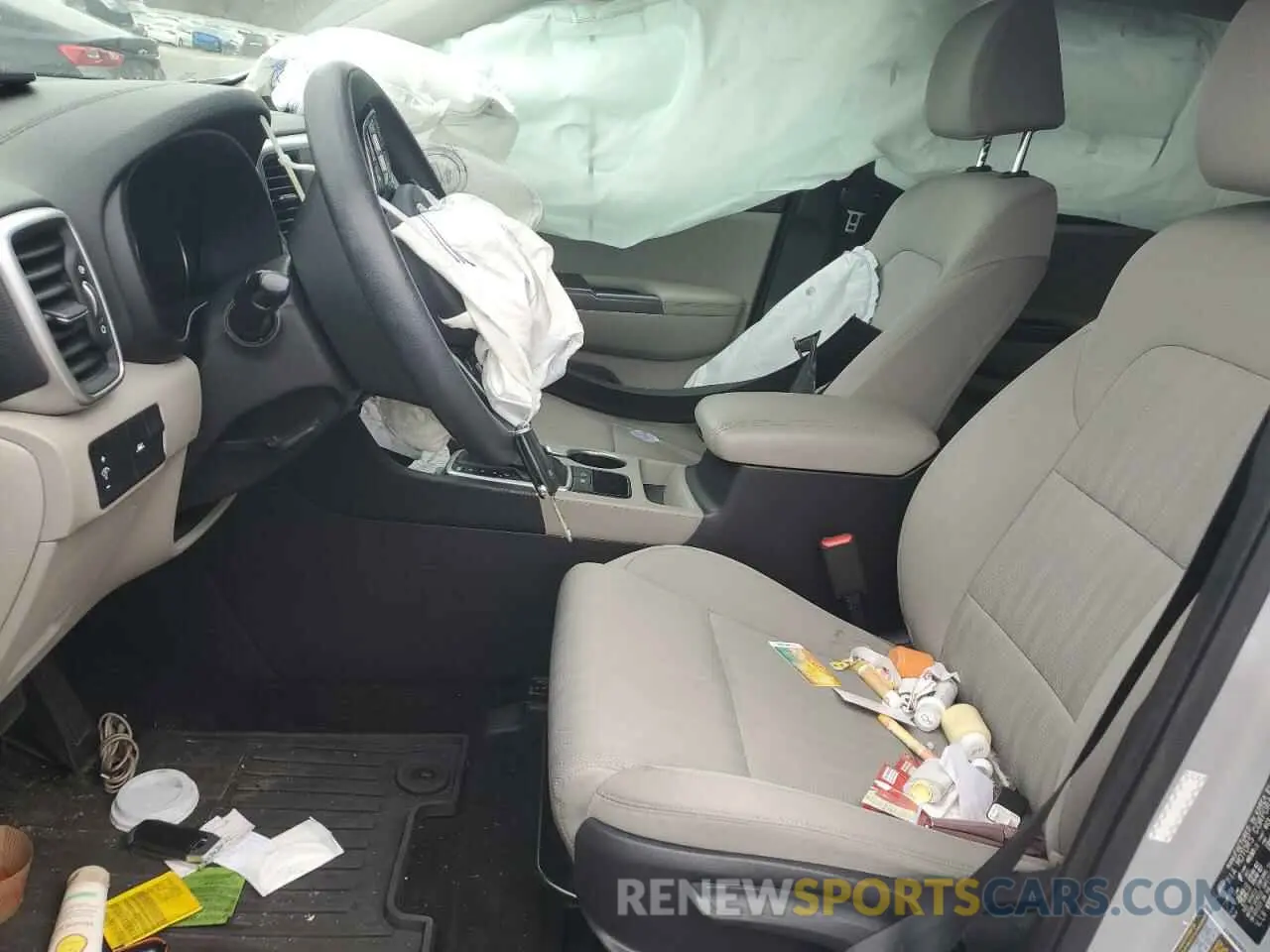 7 fotografías del automóvil dañado KNDPM3AC1L7785136 KIA SPORTAGE 2020