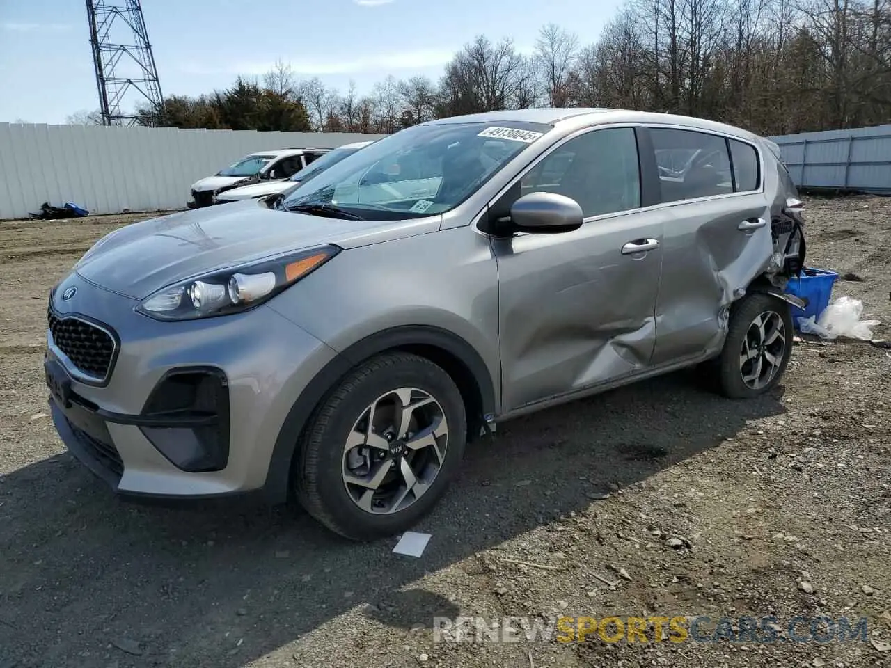 1 fotografías del automóvil dañado KNDPM3AC1L7791941 KIA SPORTAGE 2020