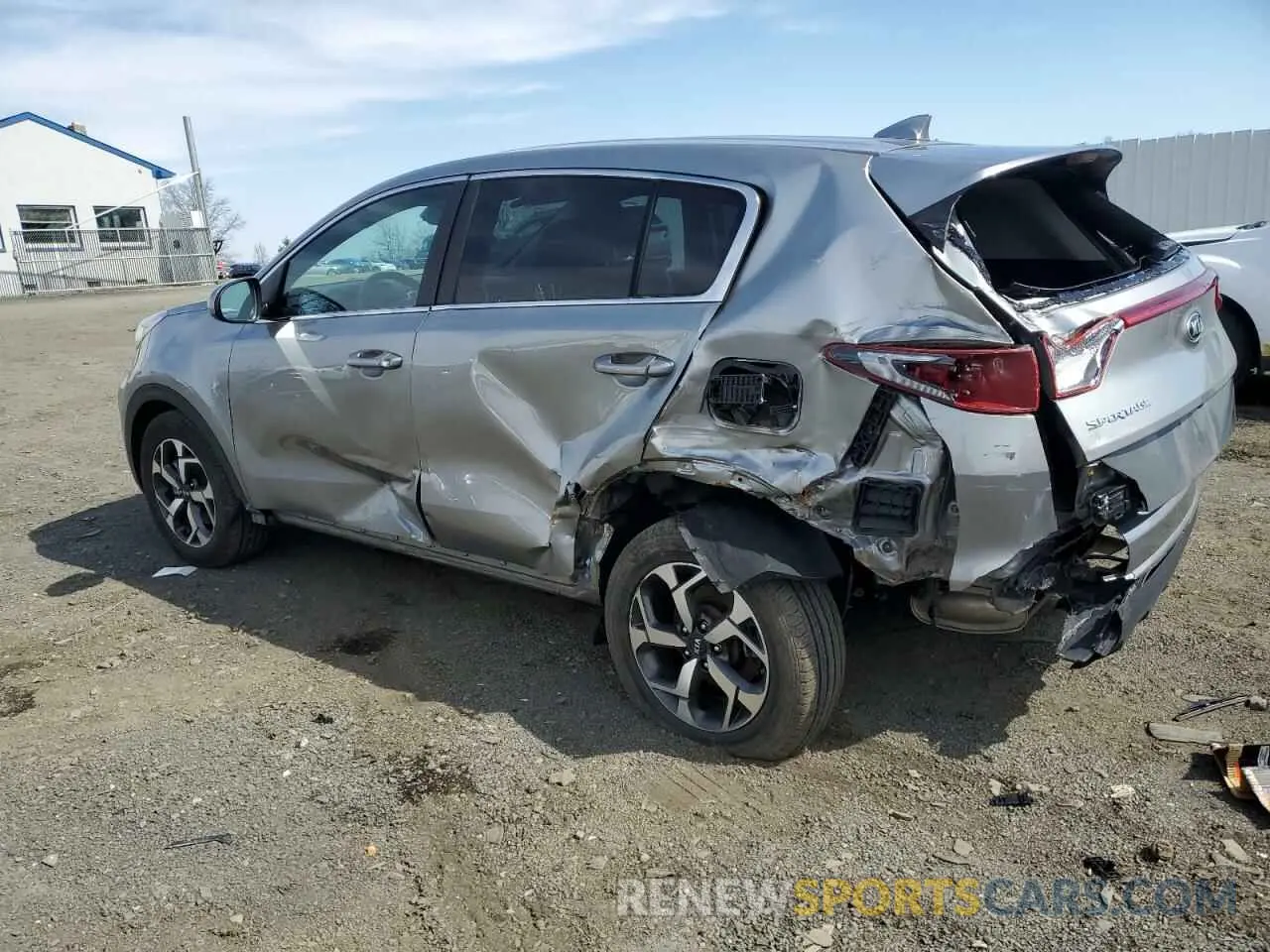 2 fotografías del automóvil dañado KNDPM3AC1L7791941 KIA SPORTAGE 2020
