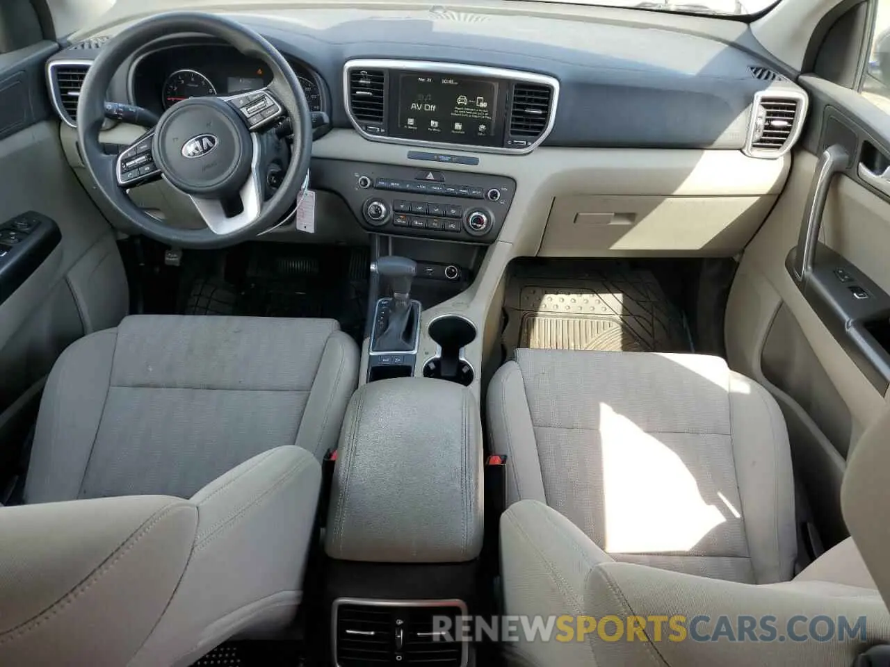8 fotografías del automóvil dañado KNDPM3AC1L7791941 KIA SPORTAGE 2020