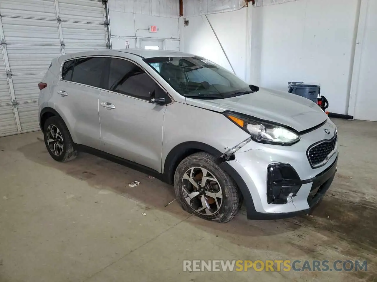 4 fotografías del automóvil dañado KNDPM3AC2L7642373 KIA SPORTAGE 2020