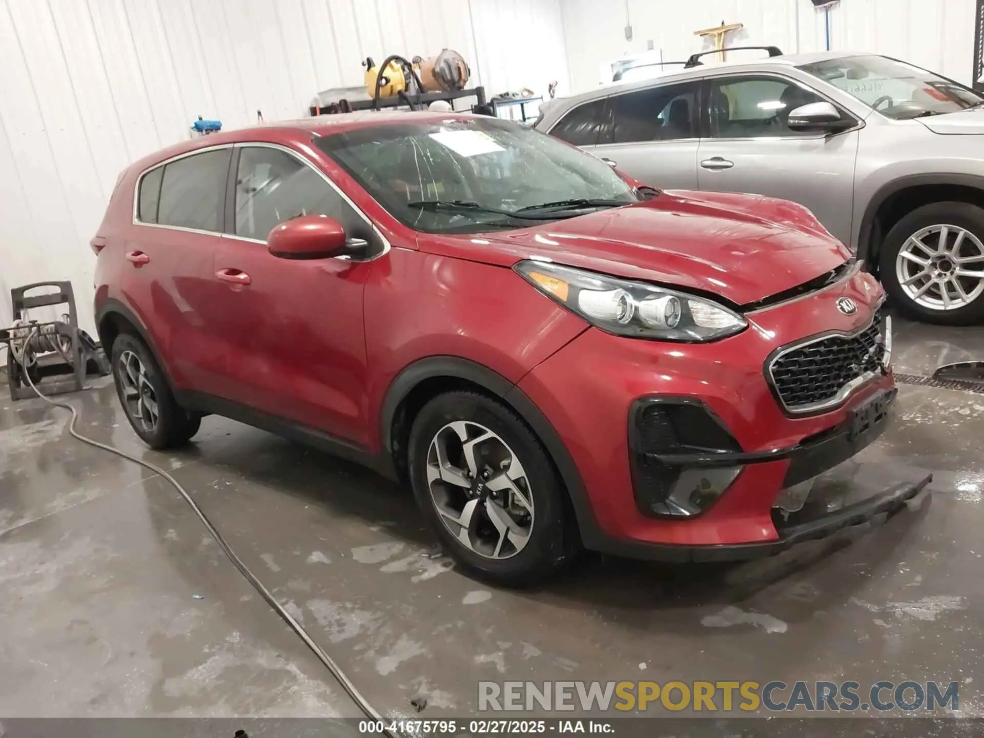 1 fotografías del automóvil dañado KNDPM3AC2L7648366 KIA SPORTAGE 2020
