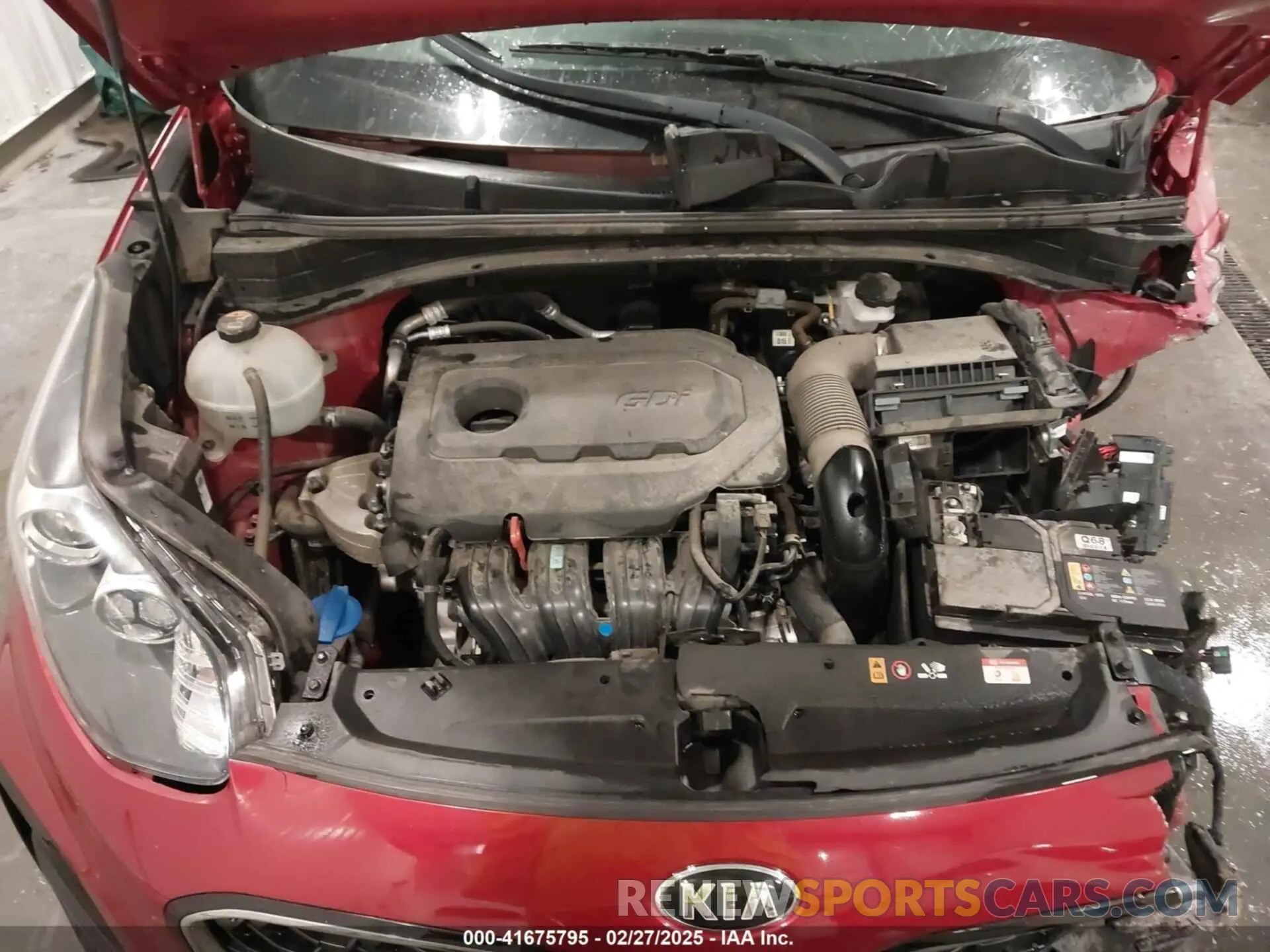 10 fotografías del automóvil dañado KNDPM3AC2L7648366 KIA SPORTAGE 2020