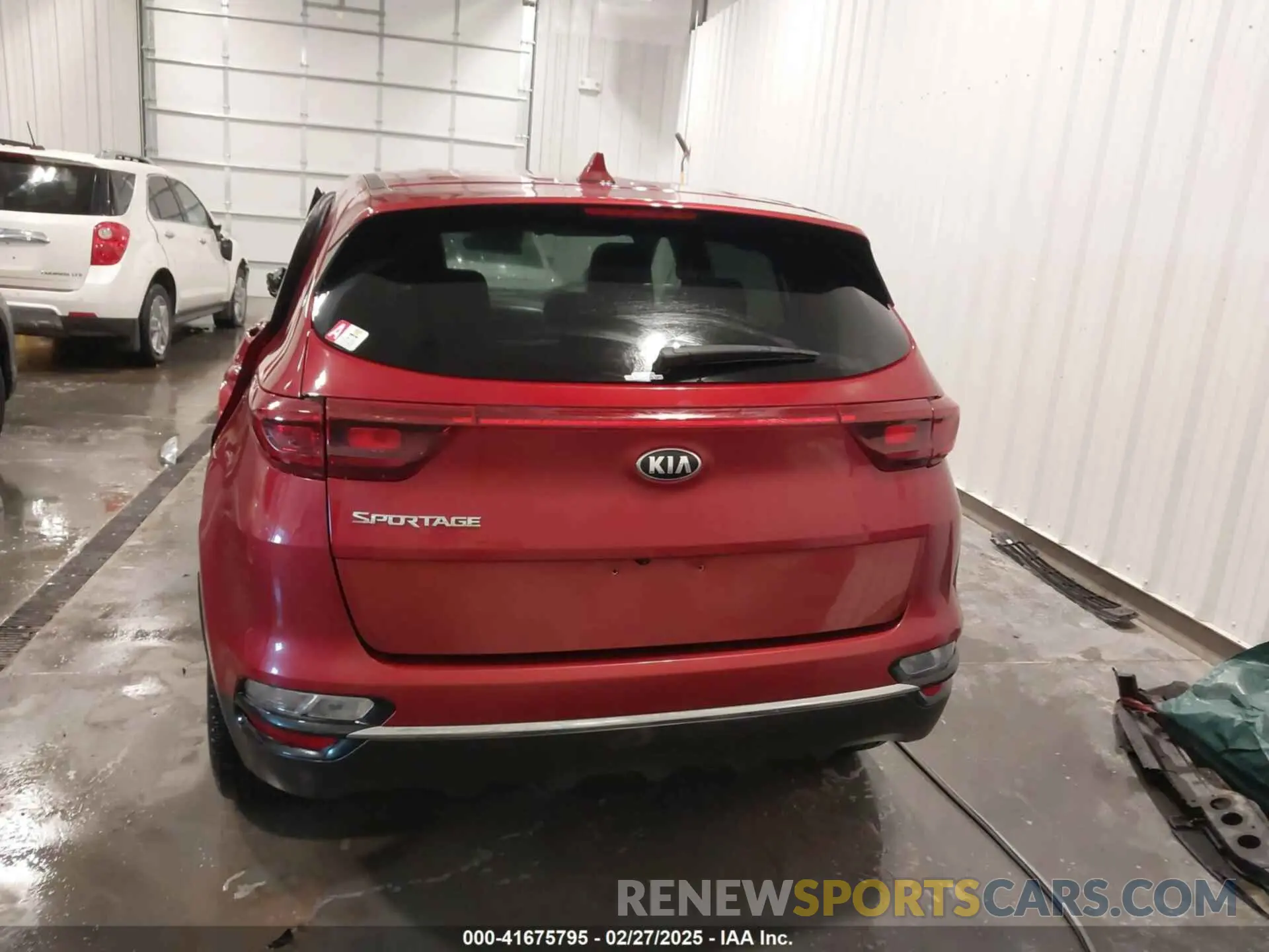 17 fotografías del automóvil dañado KNDPM3AC2L7648366 KIA SPORTAGE 2020