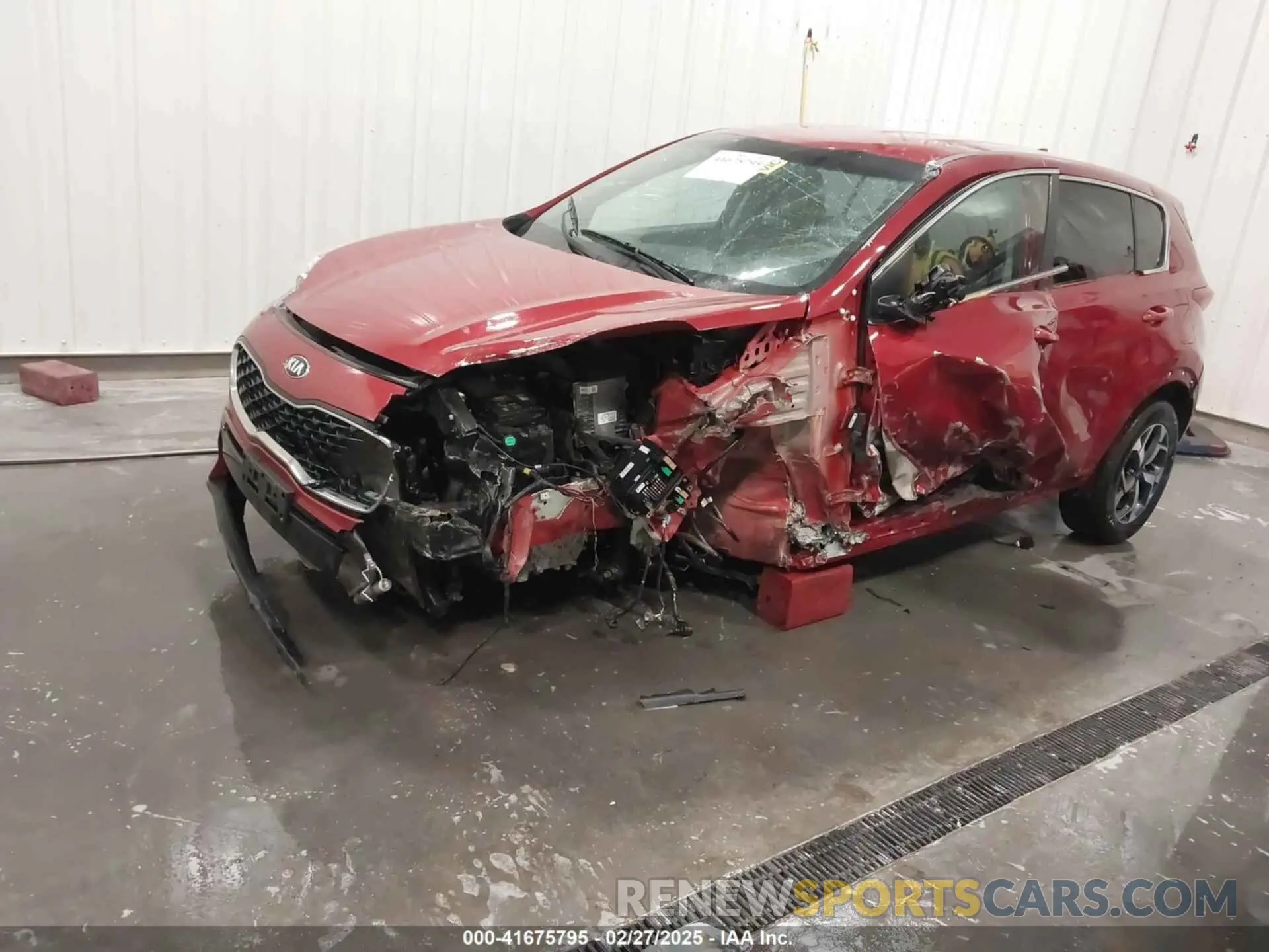 2 fotografías del automóvil dañado KNDPM3AC2L7648366 KIA SPORTAGE 2020
