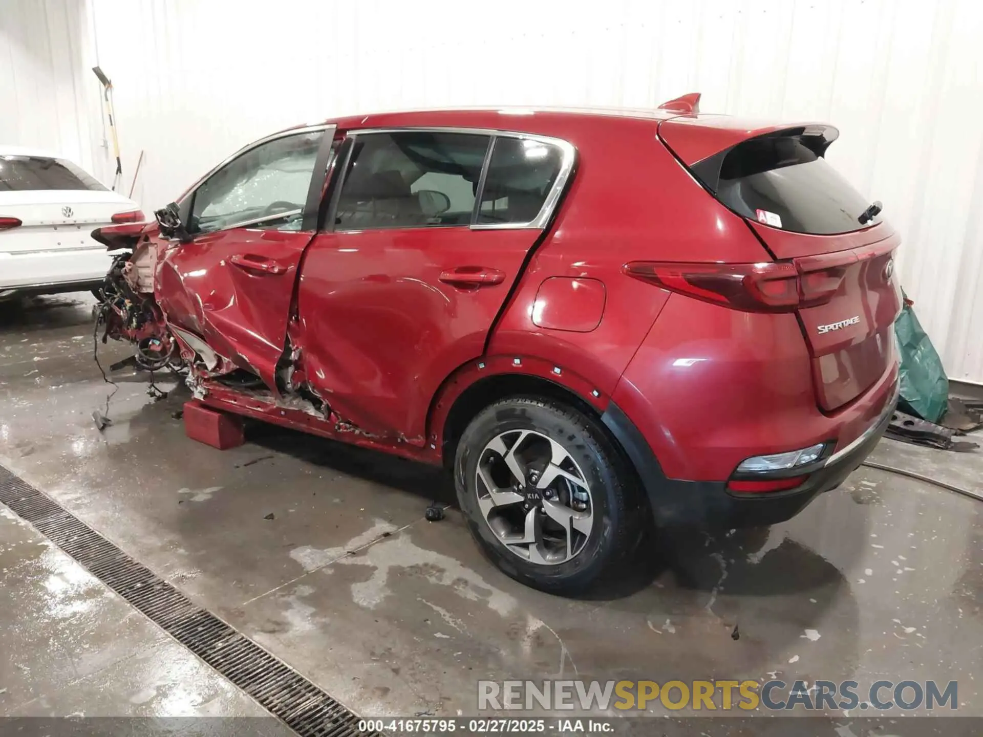 3 fotografías del automóvil dañado KNDPM3AC2L7648366 KIA SPORTAGE 2020