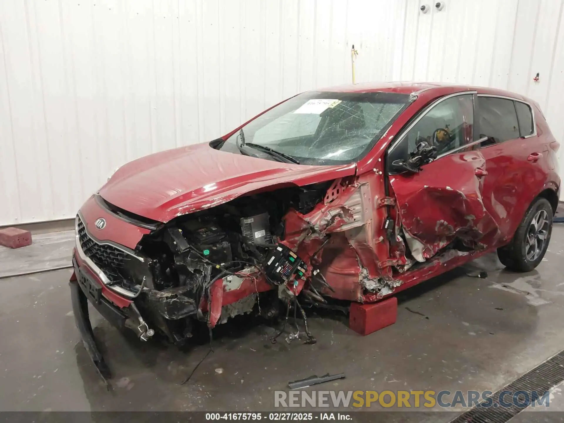 6 fotografías del automóvil dañado KNDPM3AC2L7648366 KIA SPORTAGE 2020