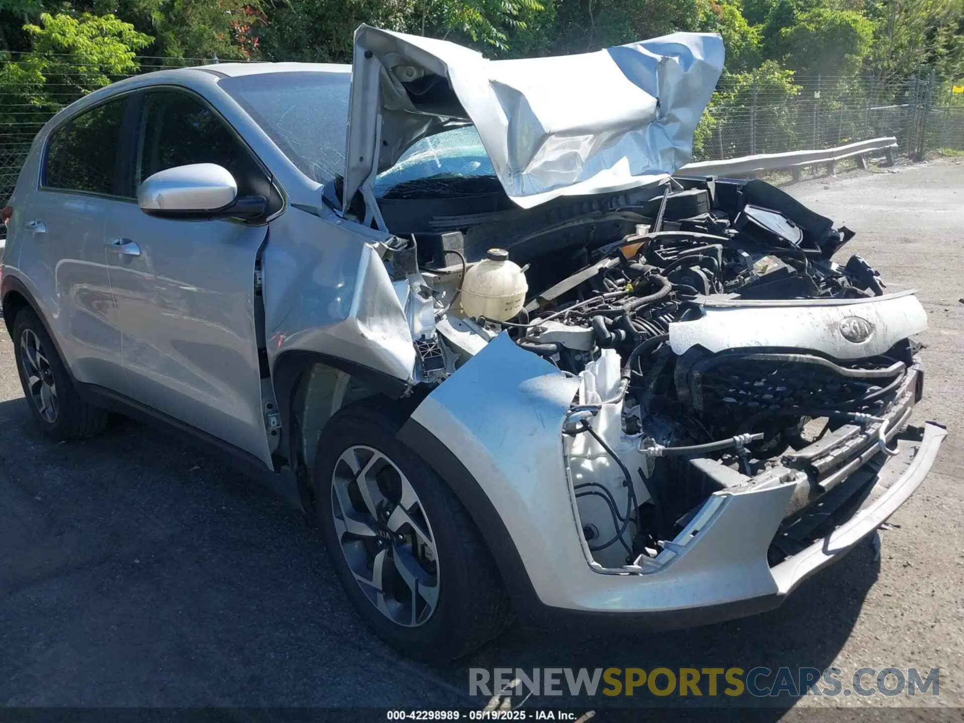 1 fotografías del automóvil dañado KNDPM3AC2L7670920 KIA SPORTAGE 2020