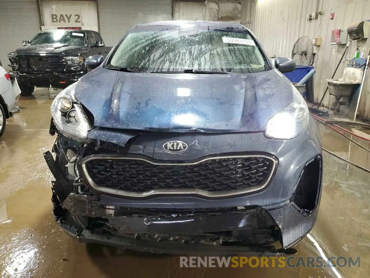 5 fotografías del automóvil dañado KNDPM3AC2L7689662 KIA SPORTAGE 2020