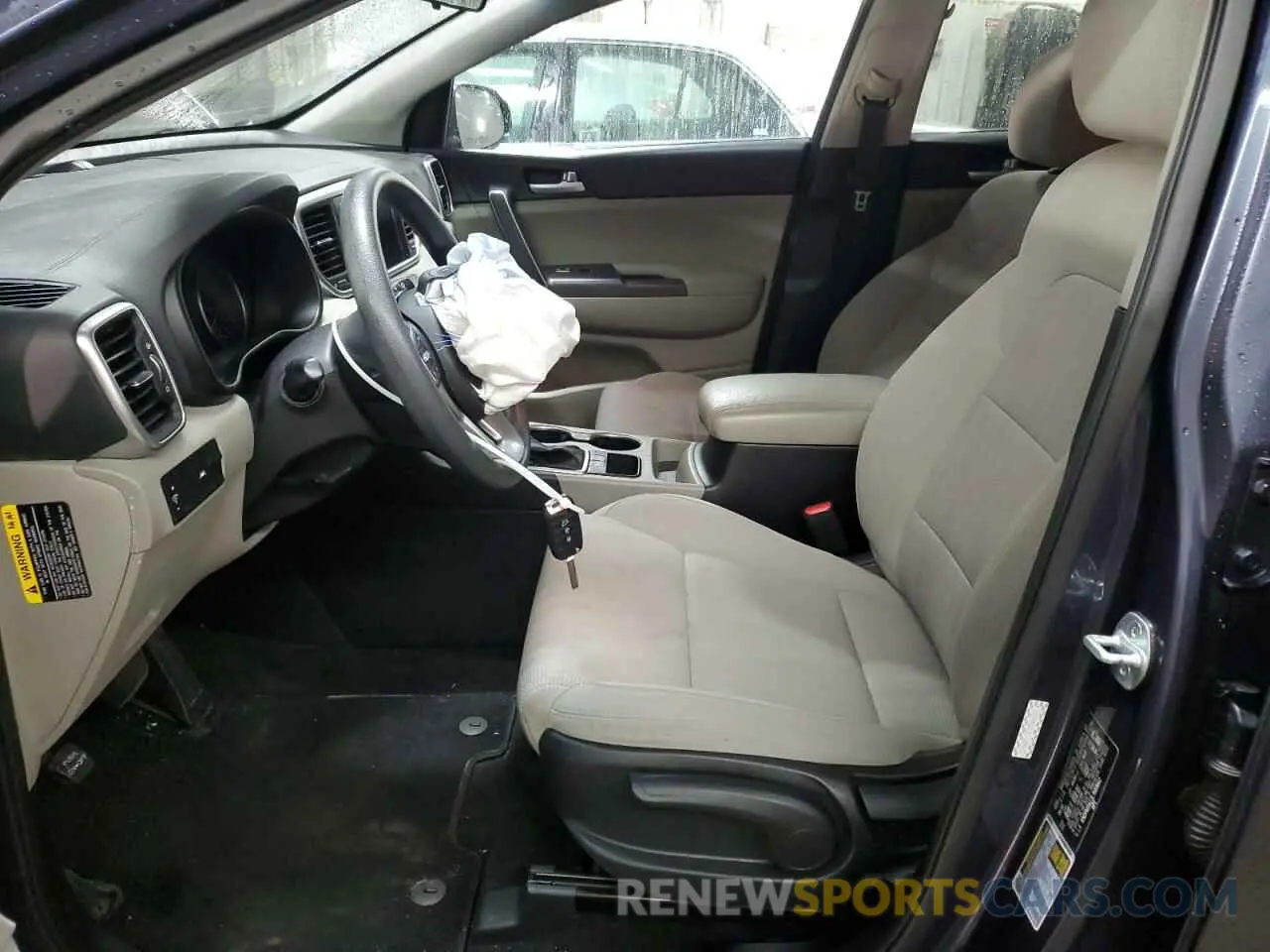 7 fotografías del automóvil dañado KNDPM3AC2L7689662 KIA SPORTAGE 2020