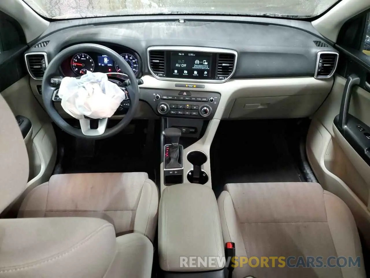 8 fotografías del automóvil dañado KNDPM3AC2L7689662 KIA SPORTAGE 2020