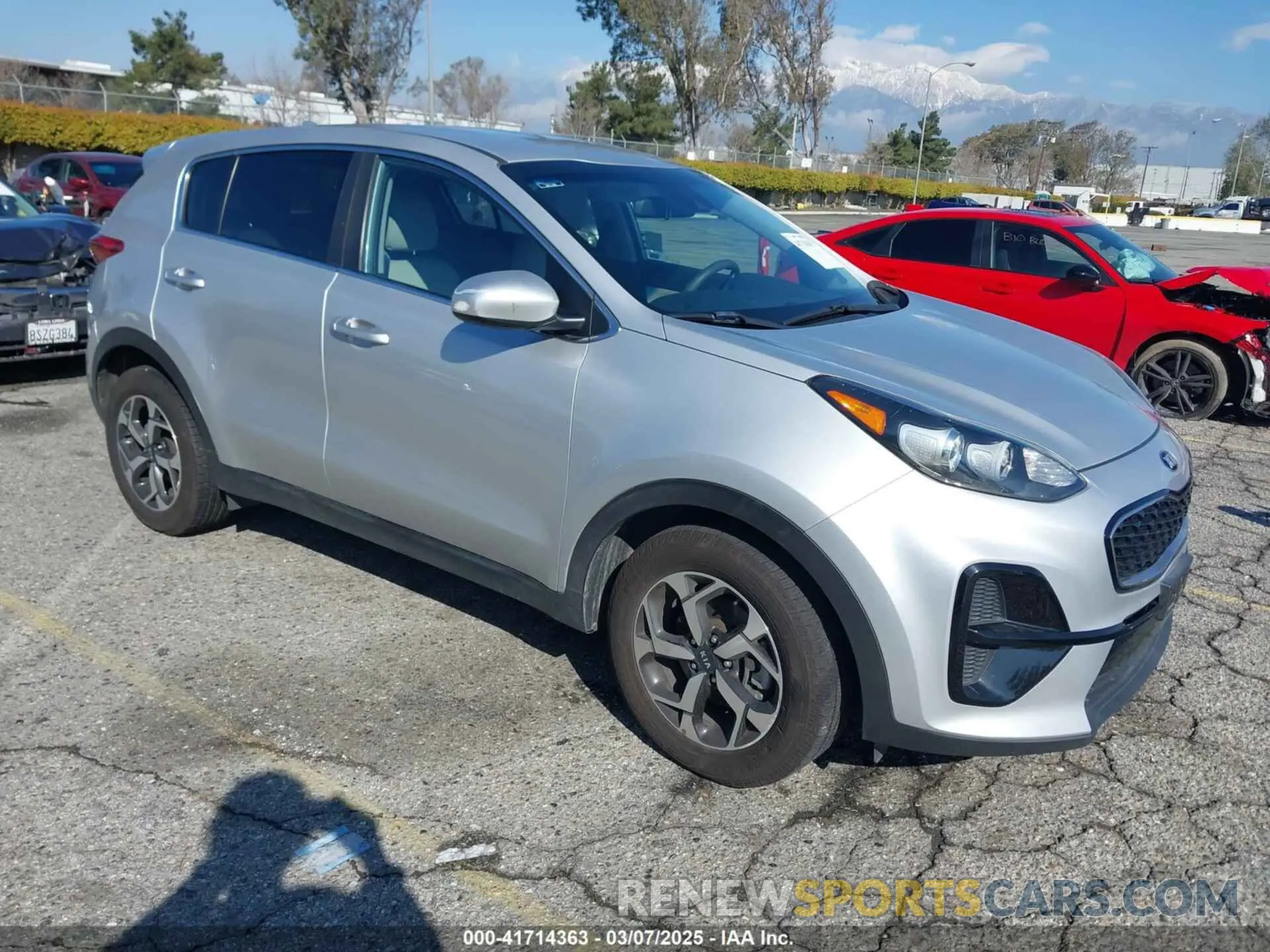 1 fotografías del automóvil dañado KNDPM3AC2L7694764 KIA SPORTAGE 2020