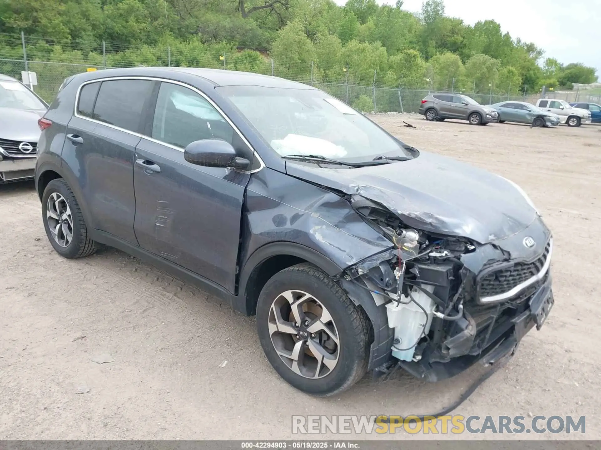 1 fotografías del automóvil dañado KNDPM3AC3L7647033 KIA SPORTAGE 2020