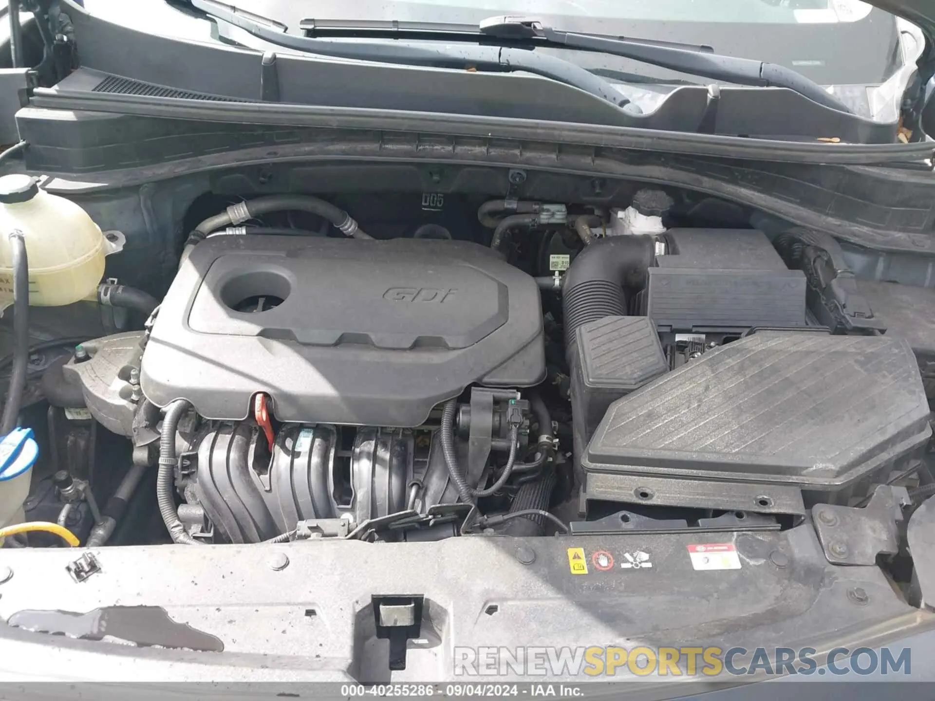 10 fotografías del automóvil dañado KNDPM3AC3L7713581 KIA SPORTAGE 2020