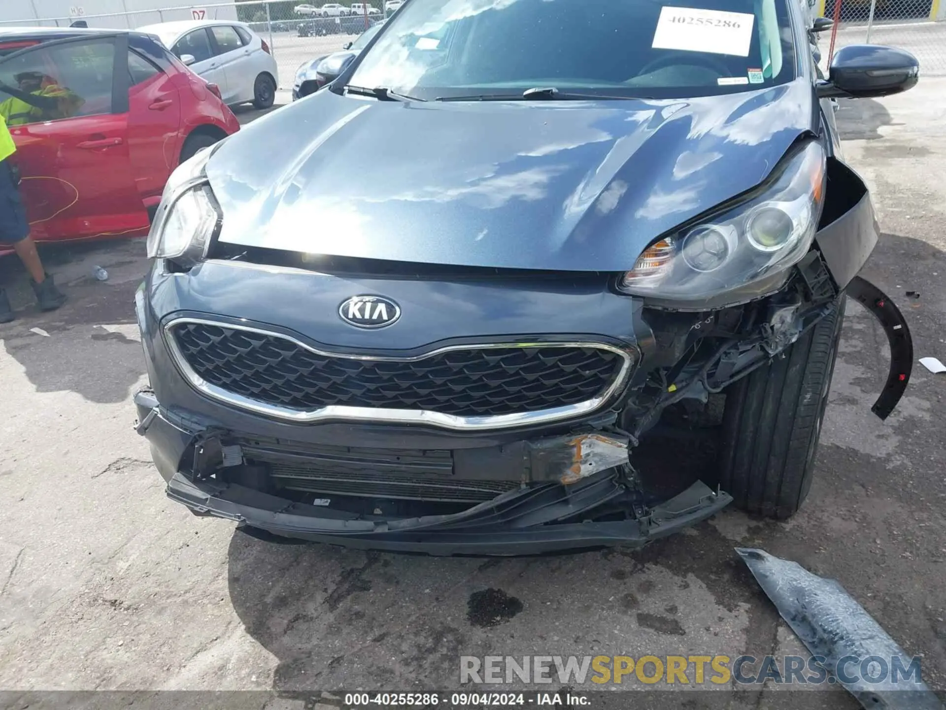 6 fotografías del automóvil dañado KNDPM3AC3L7713581 KIA SPORTAGE 2020