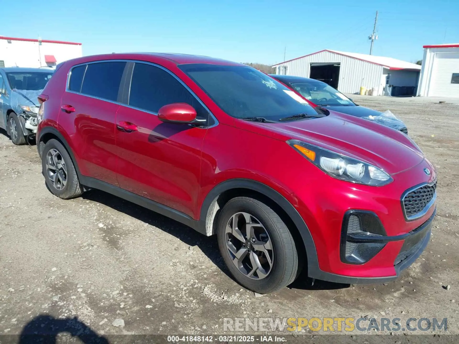 1 fotografías del automóvil dañado KNDPM3AC3L7719719 KIA SPORTAGE 2020