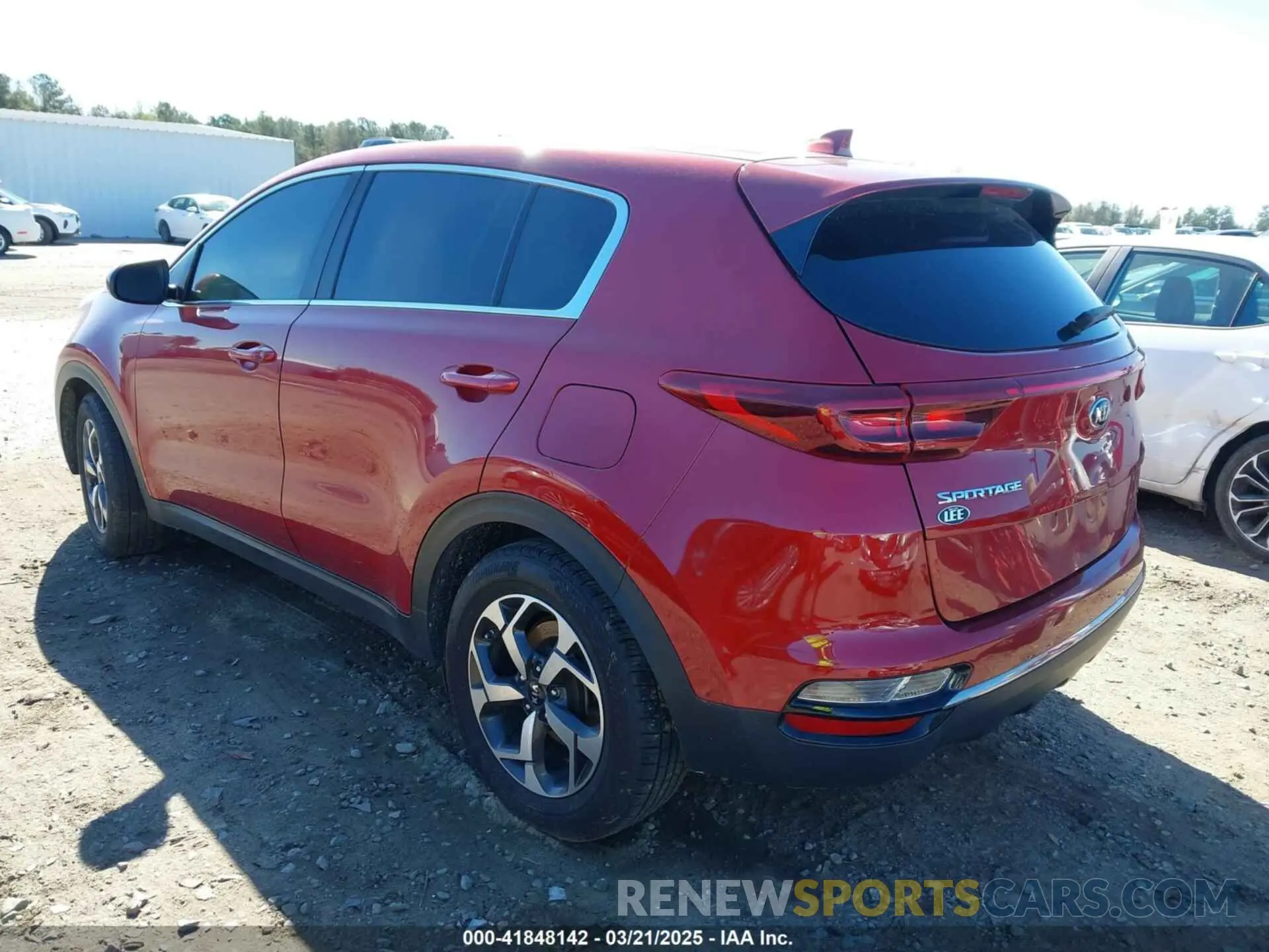 3 fotografías del automóvil dañado KNDPM3AC3L7719719 KIA SPORTAGE 2020