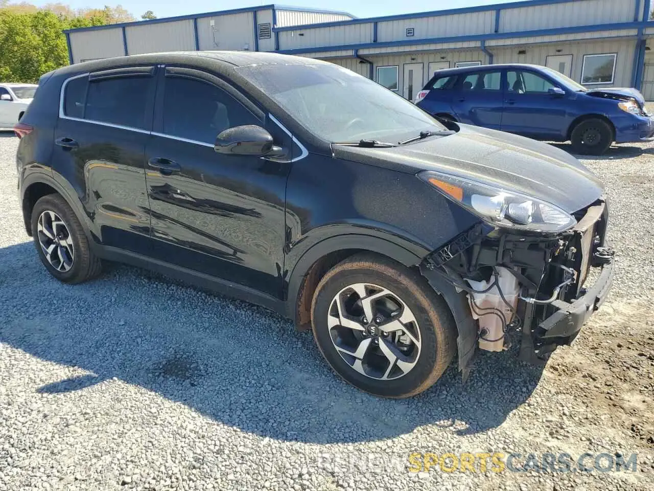 4 fotografías del automóvil dañado KNDPM3AC3L7785154 KIA SPORTAGE 2020