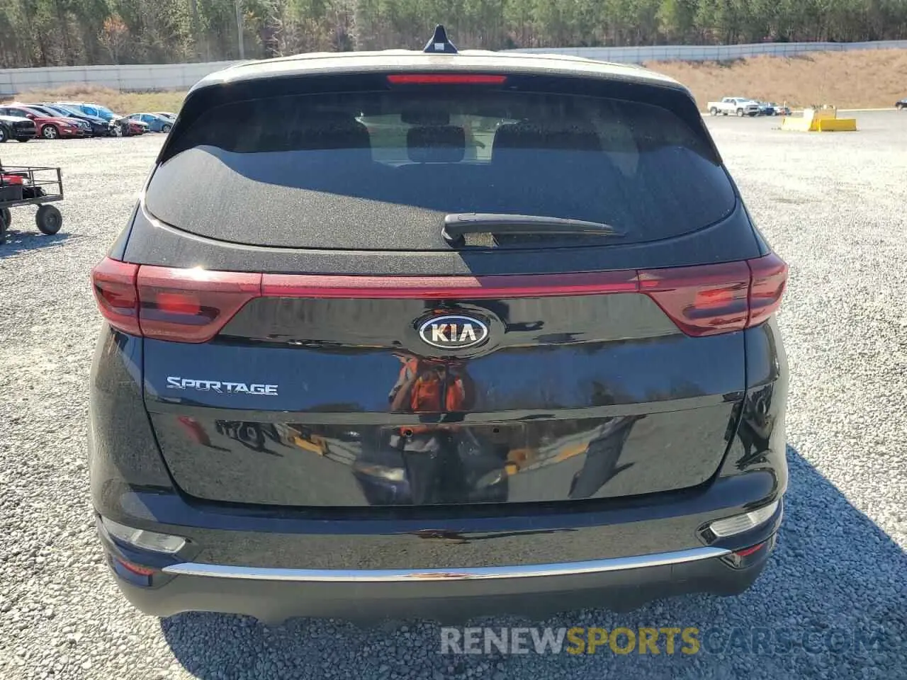 6 fotografías del automóvil dañado KNDPM3AC3L7785154 KIA SPORTAGE 2020