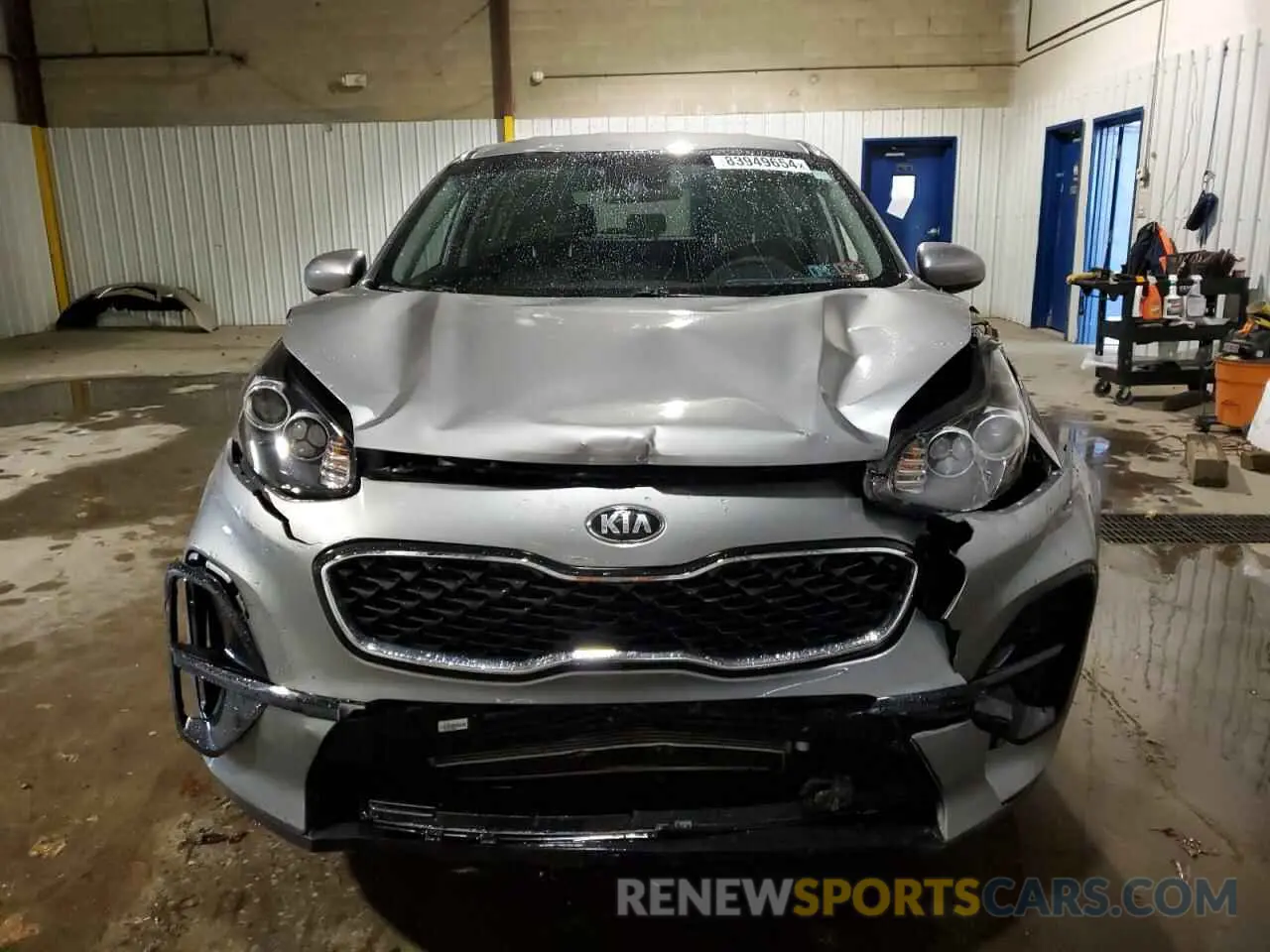 5 fotografías del automóvil dañado KNDPM3AC3L7788264 KIA SPORTAGE 2020