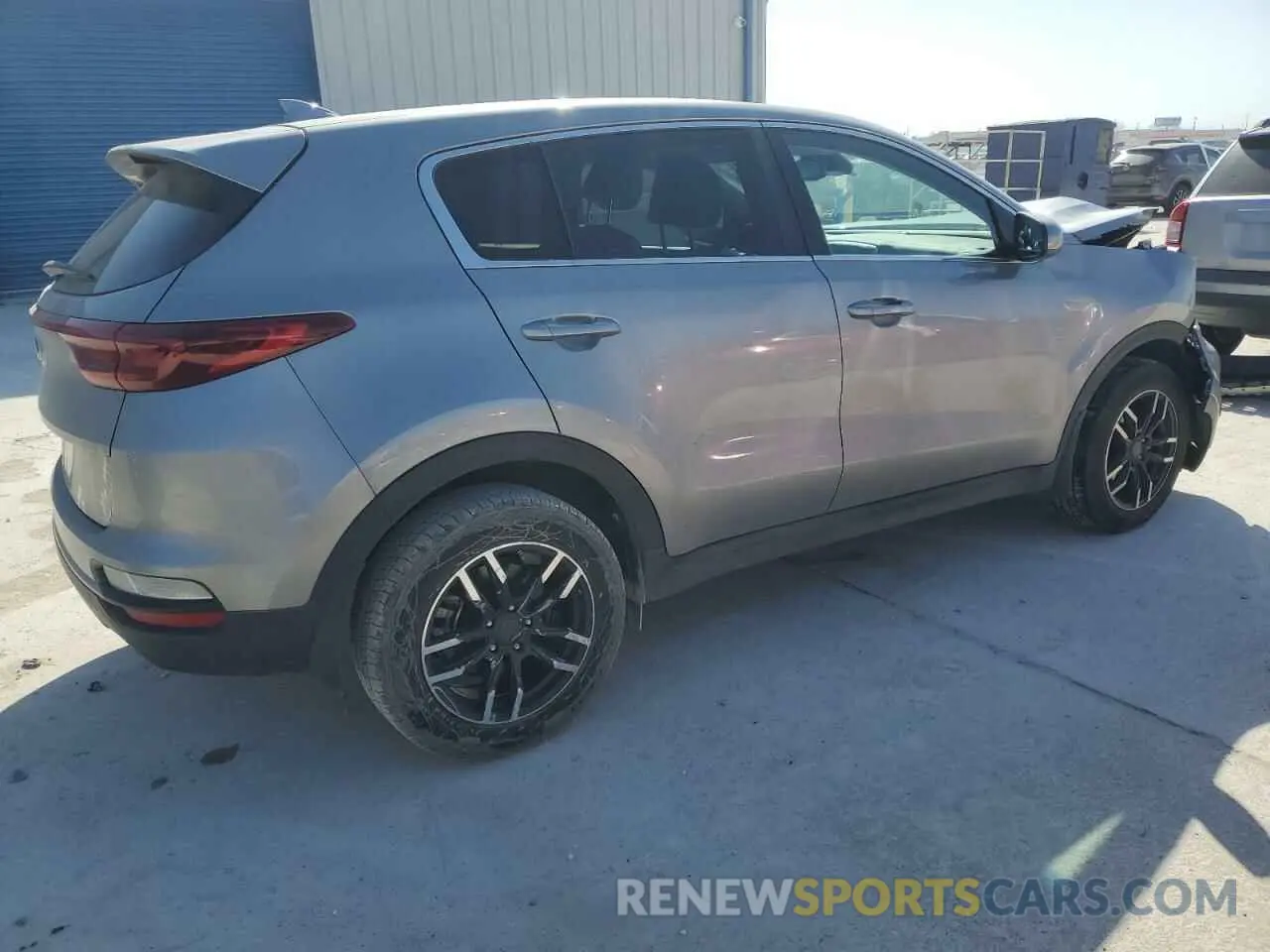 3 fotografías del automóvil dañado KNDPM3AC3L7828116 KIA SPORTAGE 2020