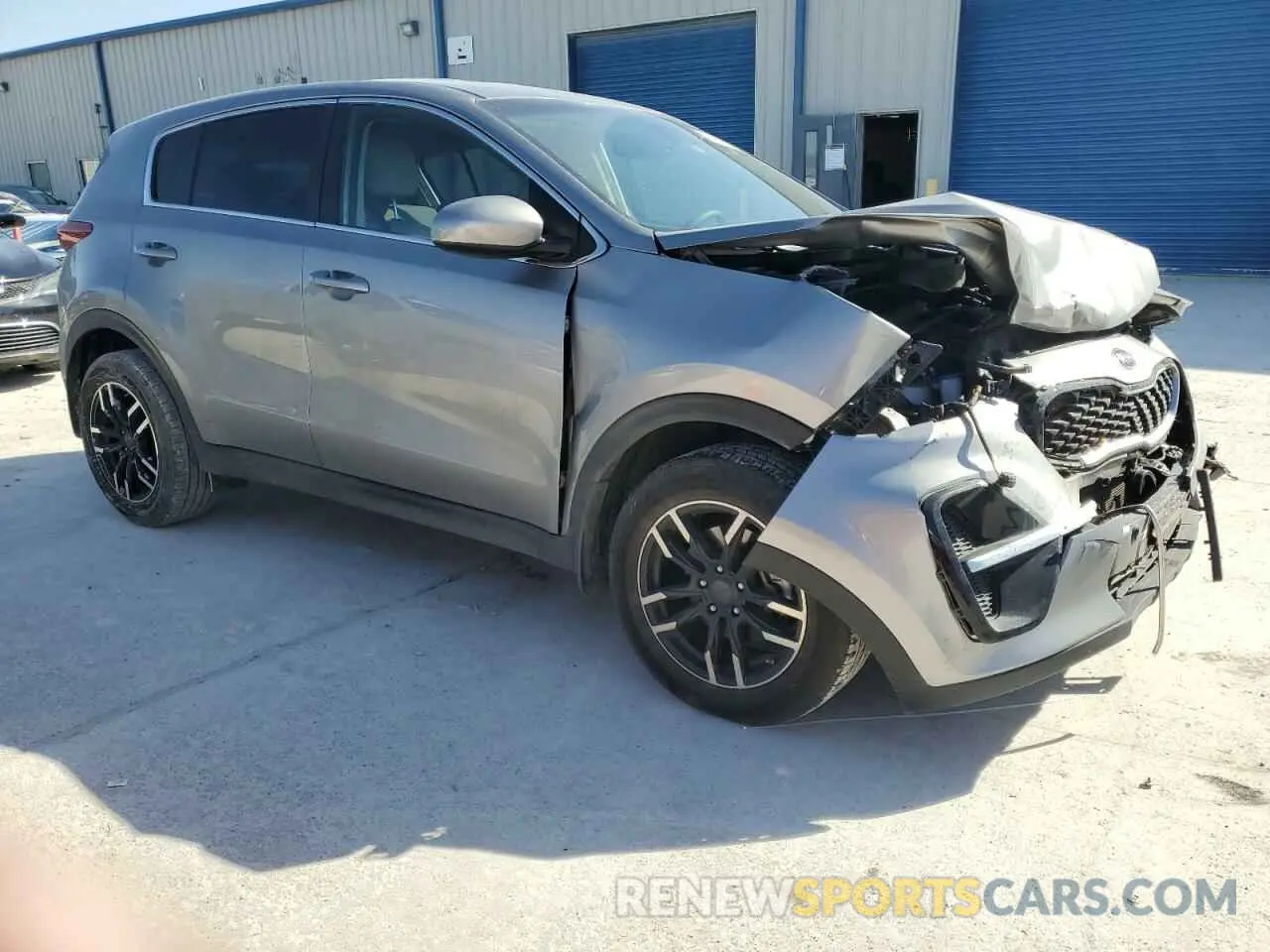 4 fotografías del automóvil dañado KNDPM3AC3L7828116 KIA SPORTAGE 2020