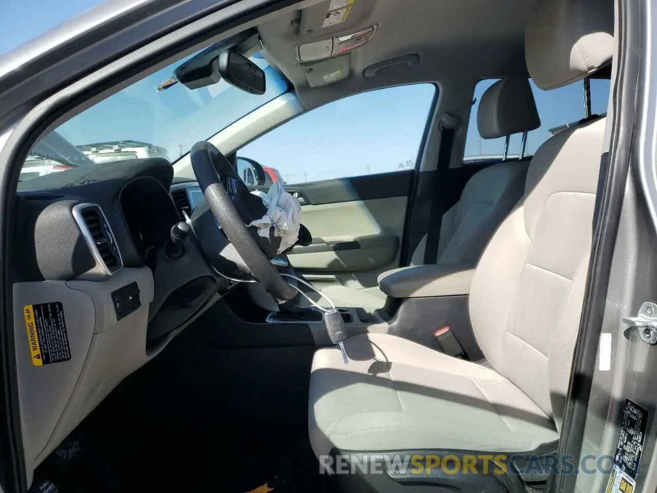 7 fotografías del automóvil dañado KNDPM3AC3L7828116 KIA SPORTAGE 2020