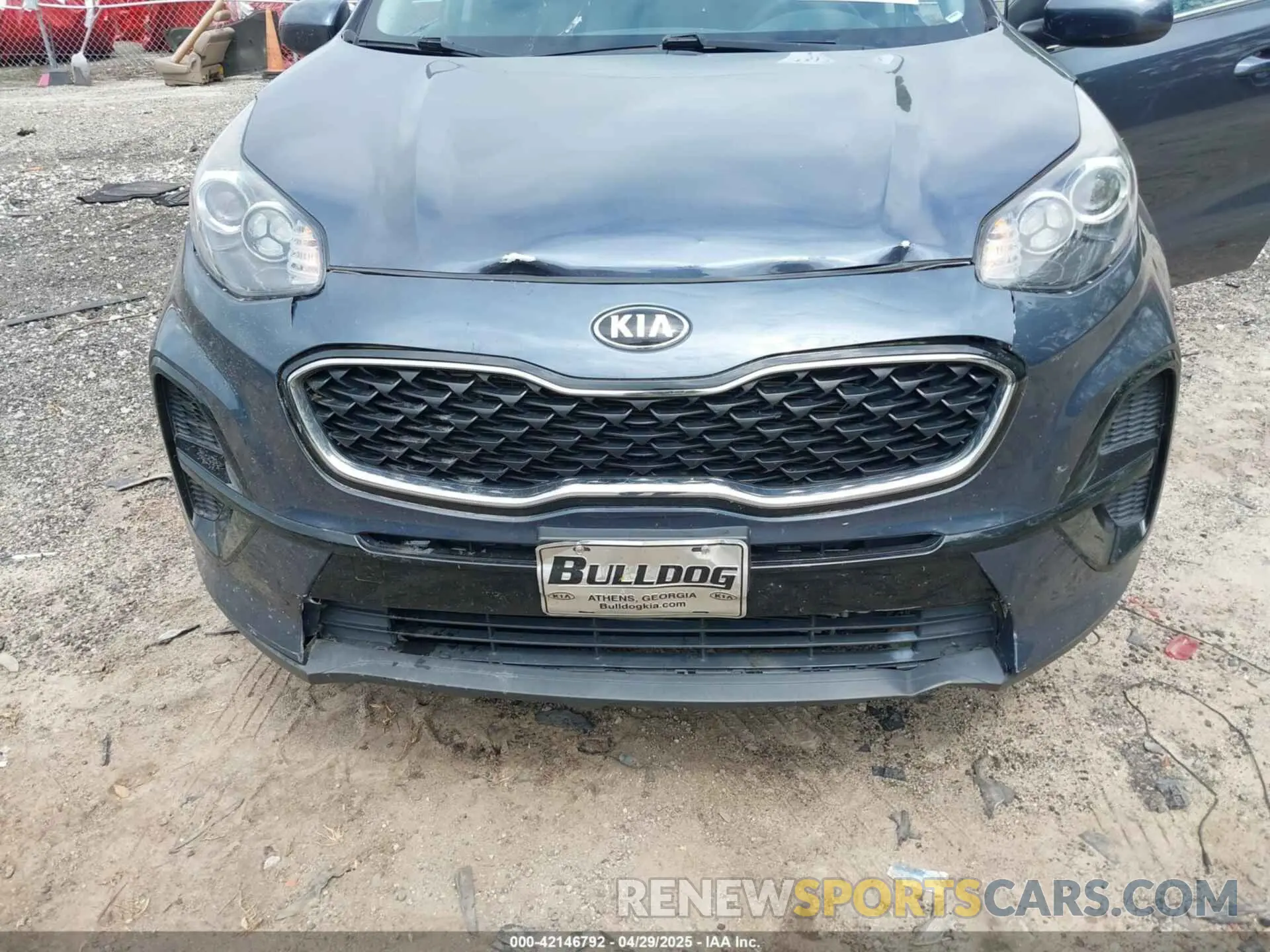 6 fotografías del automóvil dañado KNDPM3AC4L7651723 KIA SPORTAGE 2020