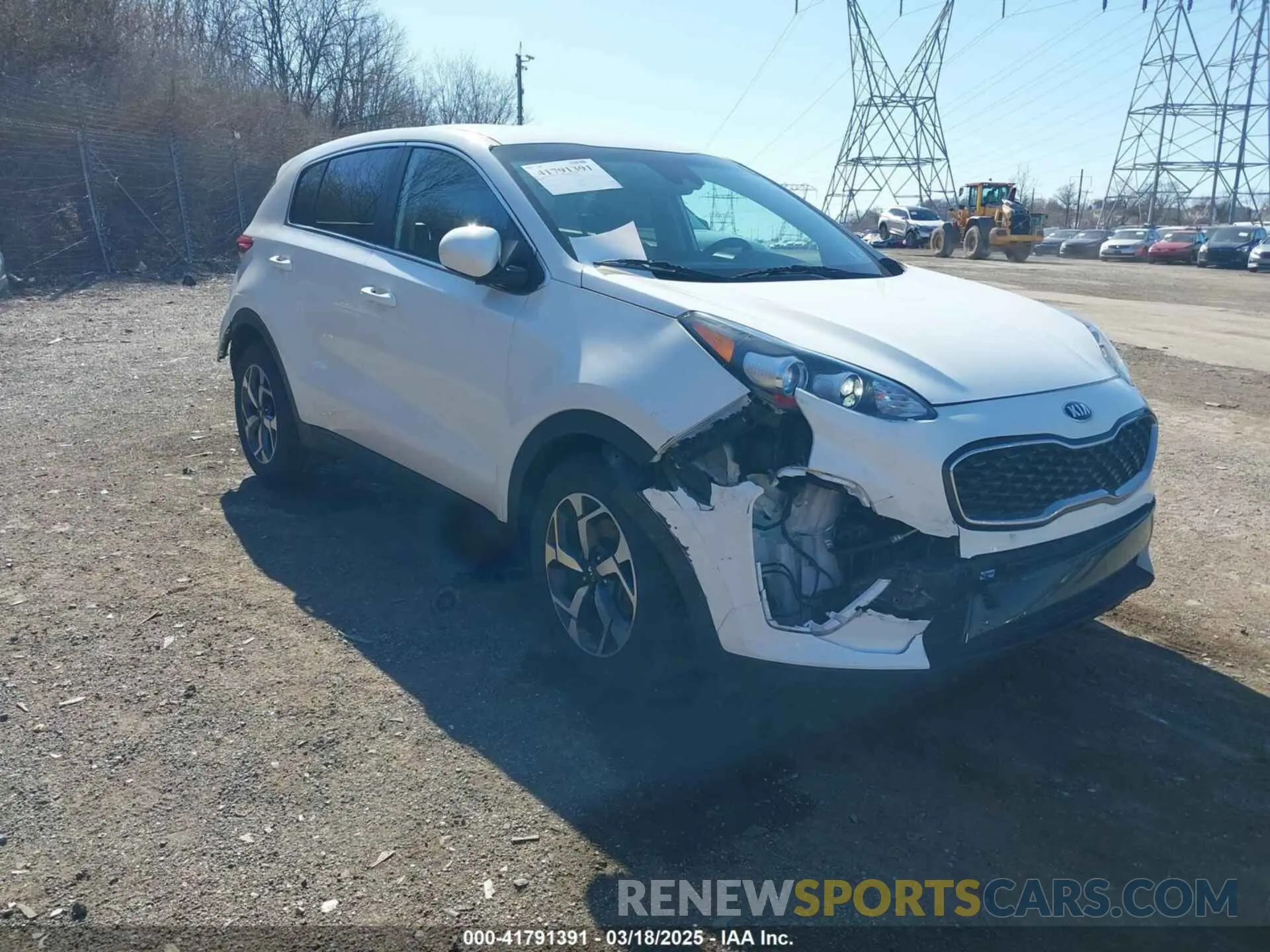 1 fotografías del automóvil dañado KNDPM3AC4L7732253 KIA SPORTAGE 2020