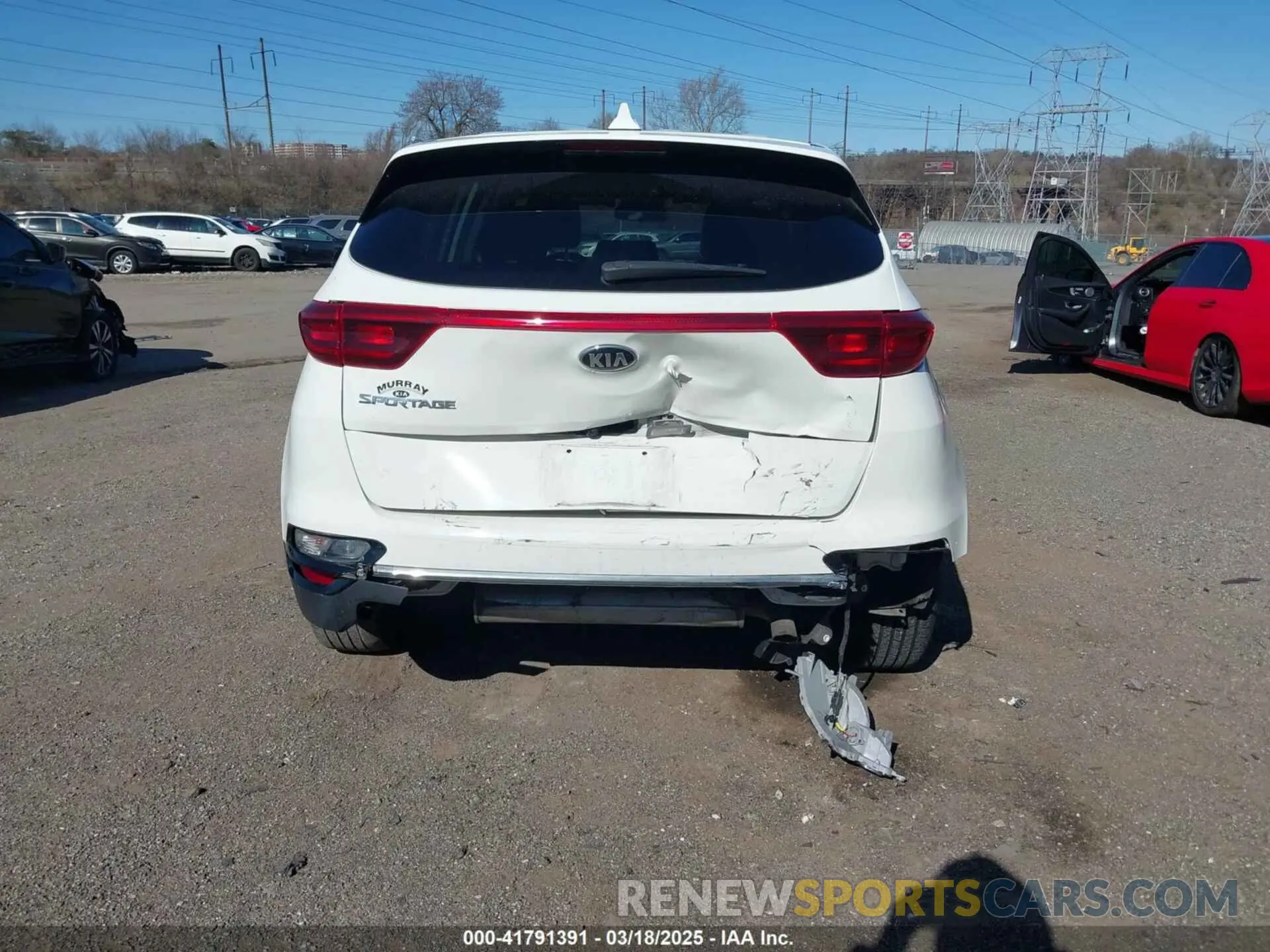 17 fotografías del automóvil dañado KNDPM3AC4L7732253 KIA SPORTAGE 2020