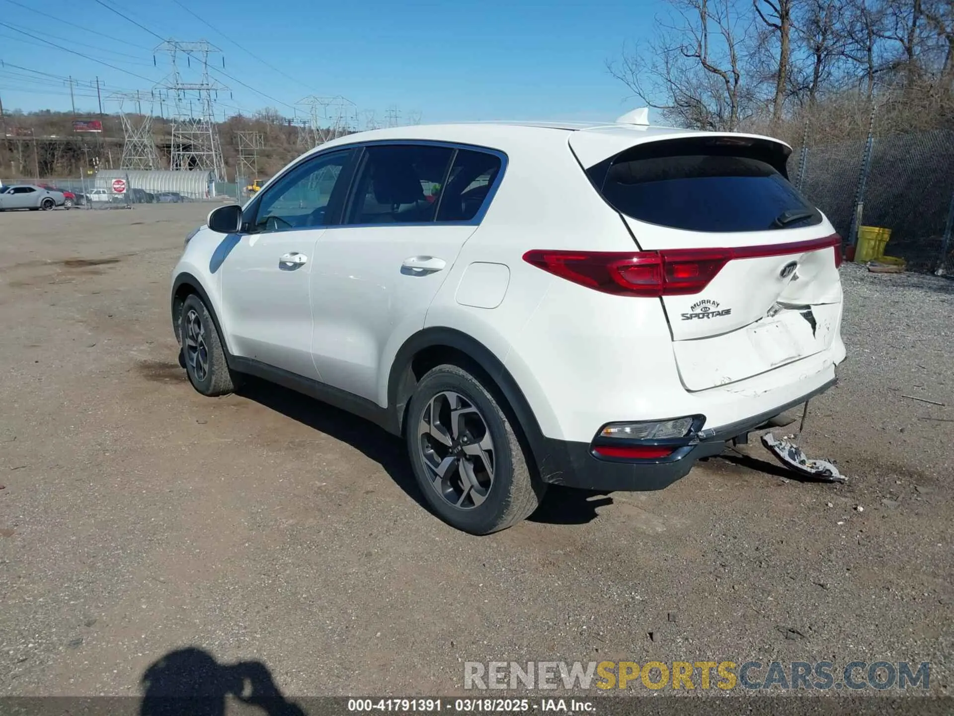 3 fotografías del automóvil dañado KNDPM3AC4L7732253 KIA SPORTAGE 2020