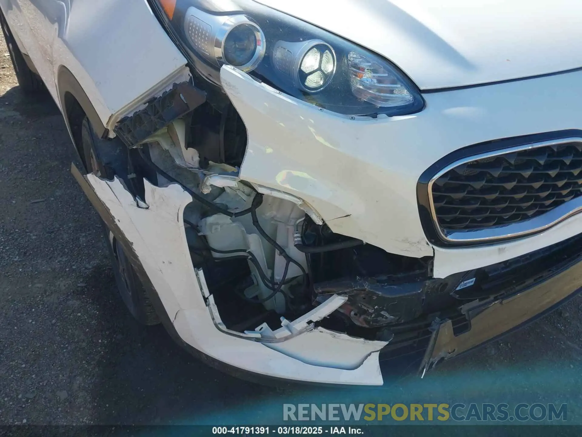 6 fotografías del automóvil dañado KNDPM3AC4L7732253 KIA SPORTAGE 2020