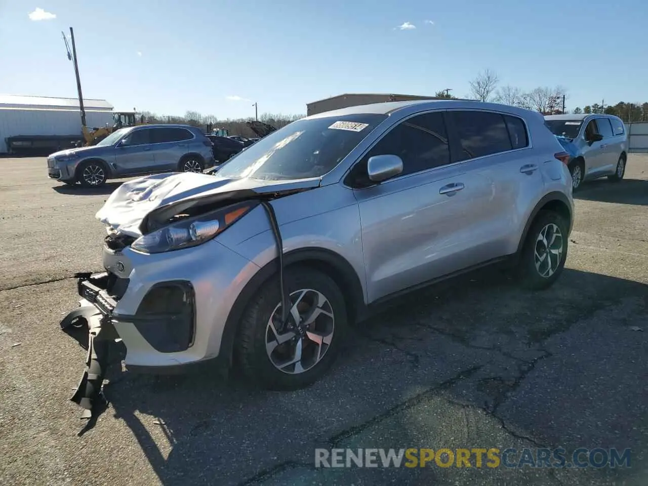 1 fotografías del automóvil dañado KNDPM3AC4L7735590 KIA SPORTAGE 2020