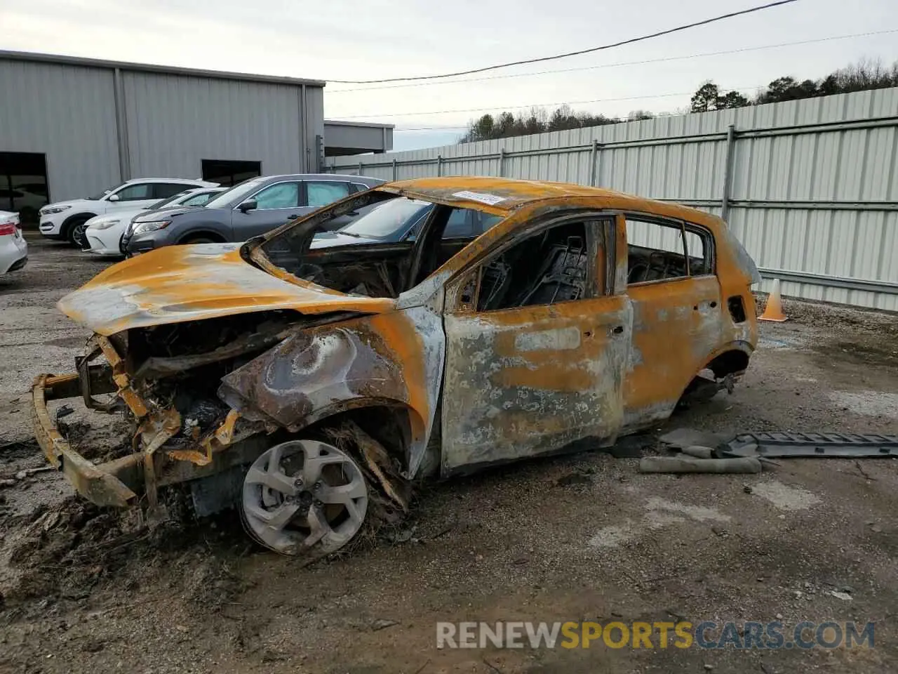 1 fotografías del automóvil dañado KNDPM3AC4L7831378 KIA SPORTAGE 2020