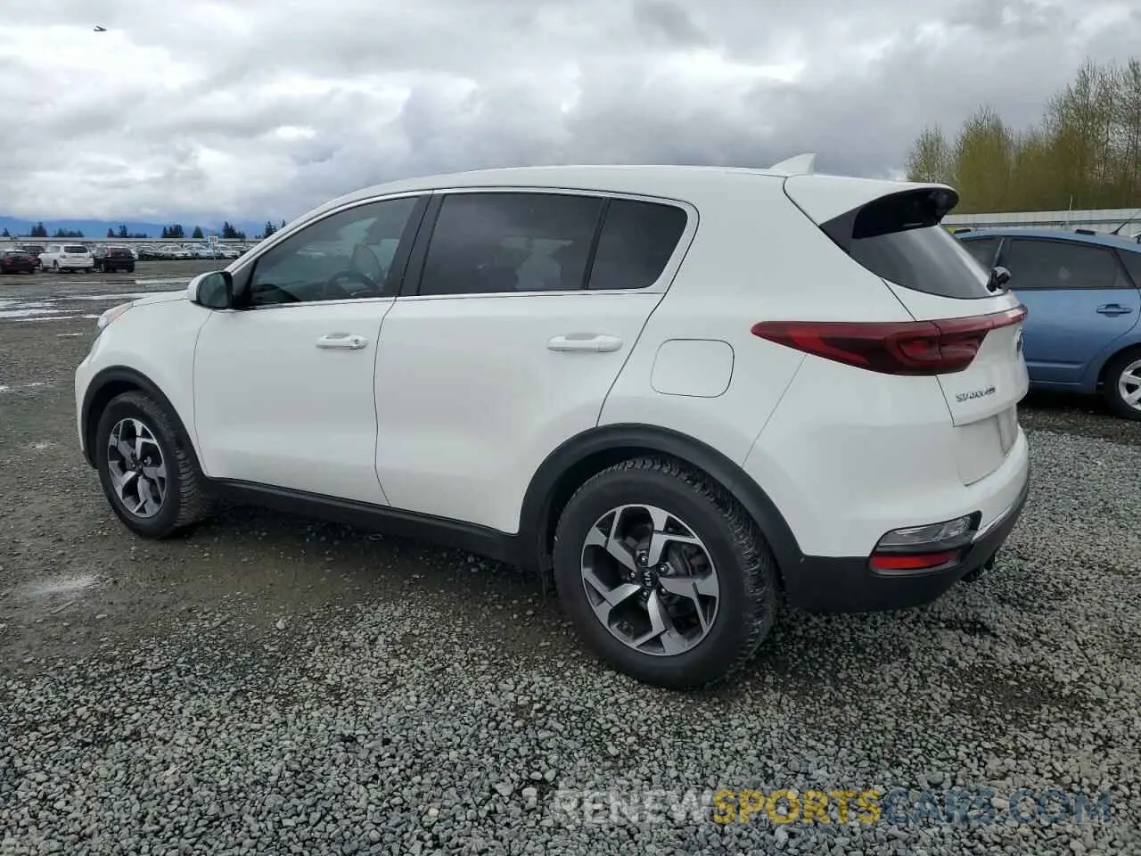 2 fotografías del automóvil dañado KNDPM3AC5L7651598 KIA SPORTAGE 2020