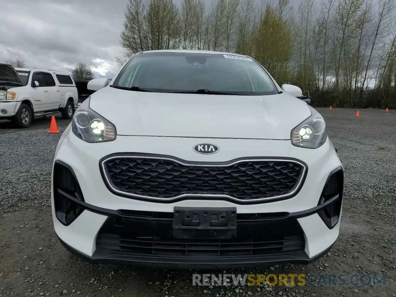 5 fotografías del automóvil dañado KNDPM3AC5L7651598 KIA SPORTAGE 2020