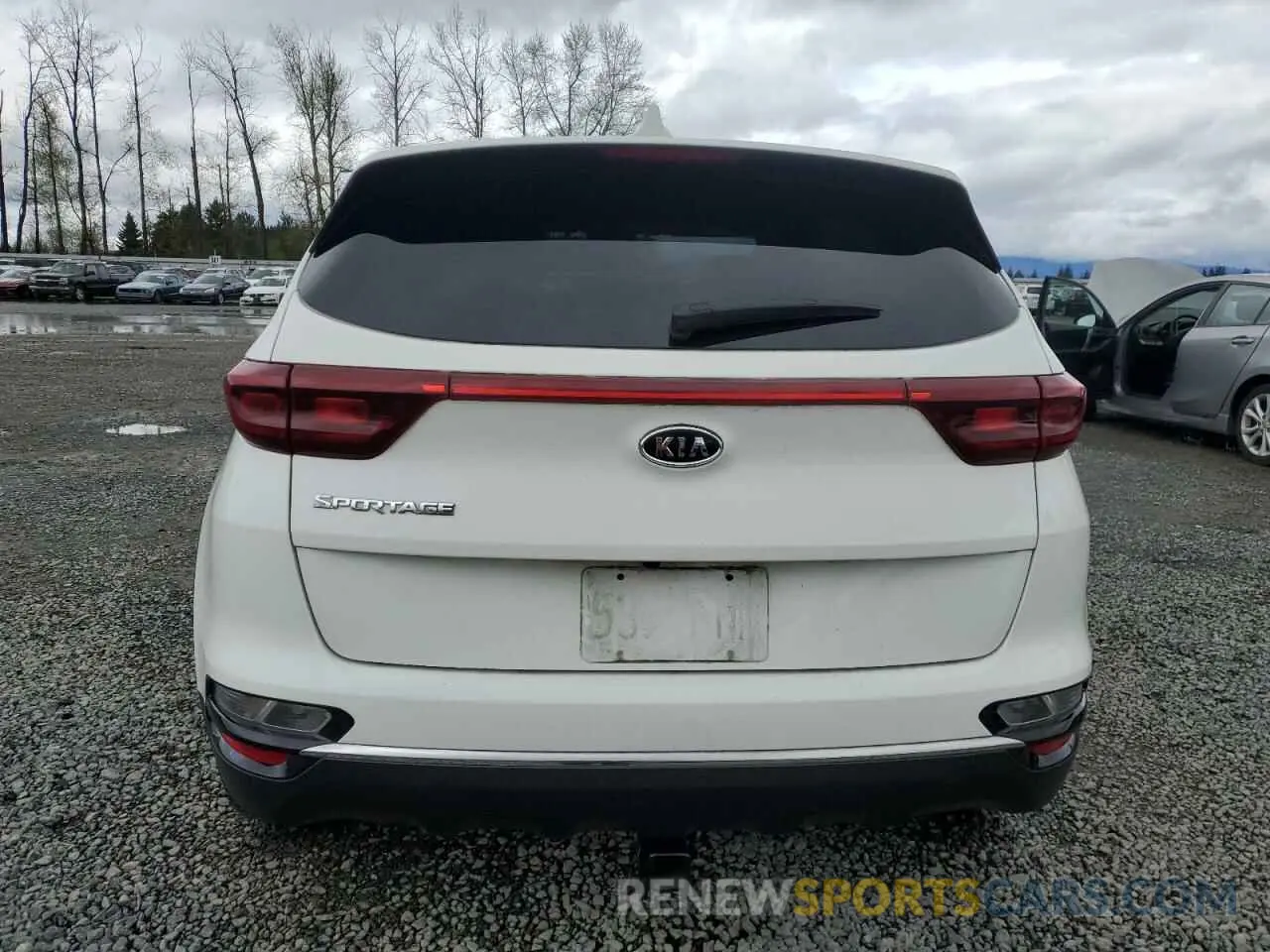 6 fotografías del automóvil dañado KNDPM3AC5L7651598 KIA SPORTAGE 2020