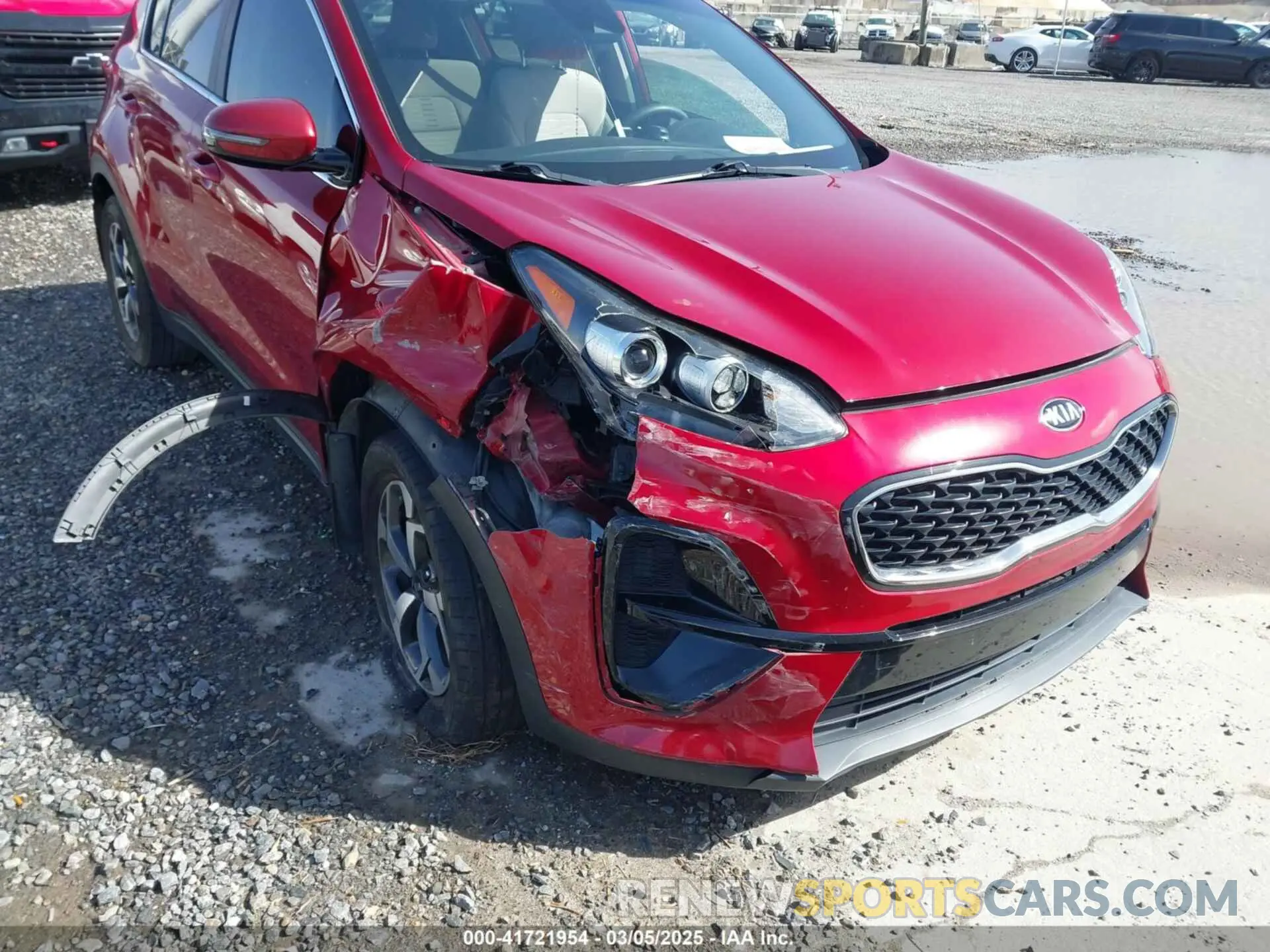1 fotografías del automóvil dañado KNDPM3AC5L7677733 KIA SPORTAGE 2020