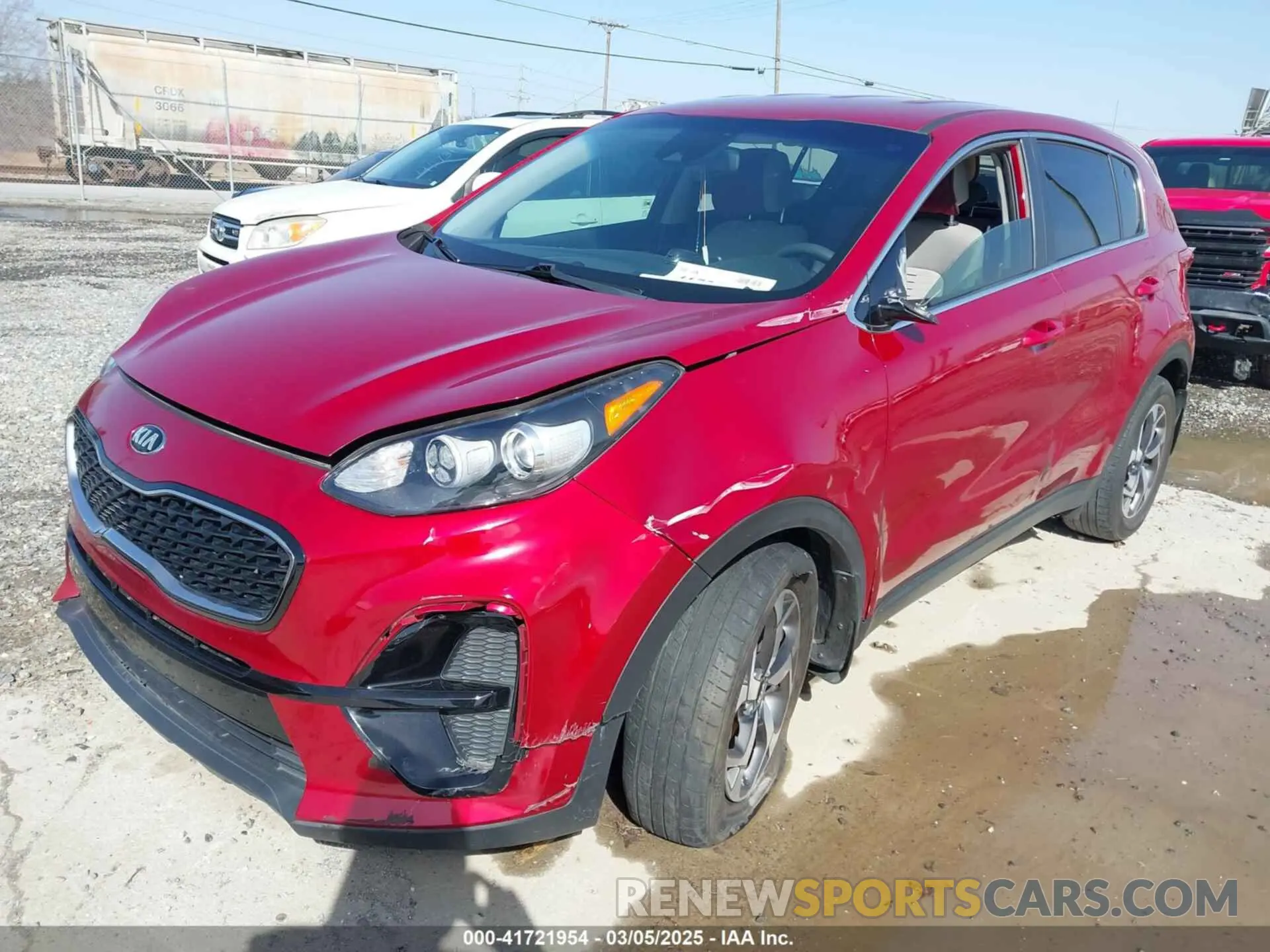 2 fotografías del automóvil dañado KNDPM3AC5L7677733 KIA SPORTAGE 2020