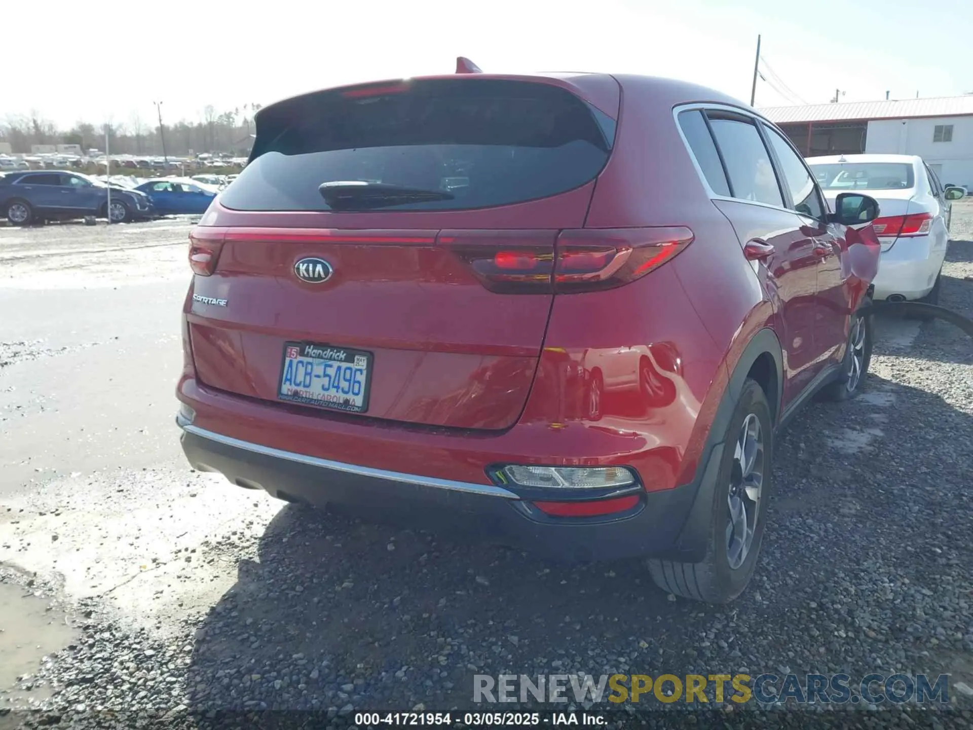 4 fotografías del automóvil dañado KNDPM3AC5L7677733 KIA SPORTAGE 2020