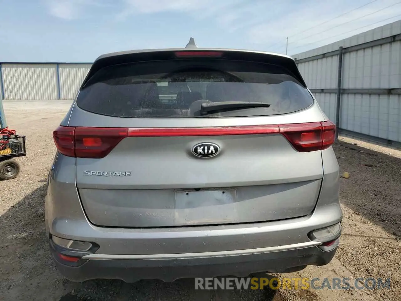 6 fotografías del automóvil dañado KNDPM3AC5L7686402 KIA SPORTAGE 2020