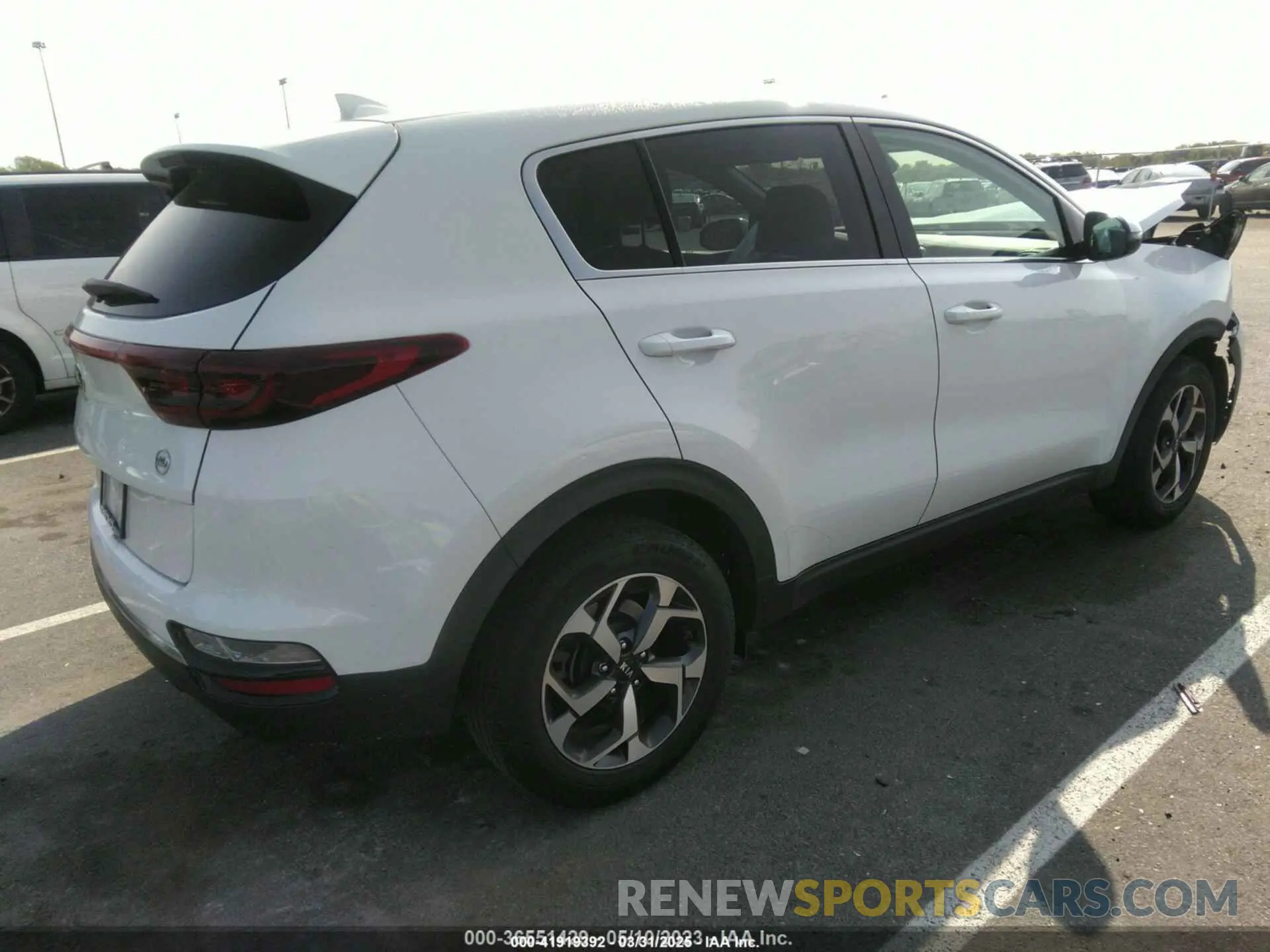 4 fotografías del automóvil dañado KNDPM3AC5L7757517 KIA SPORTAGE 2020