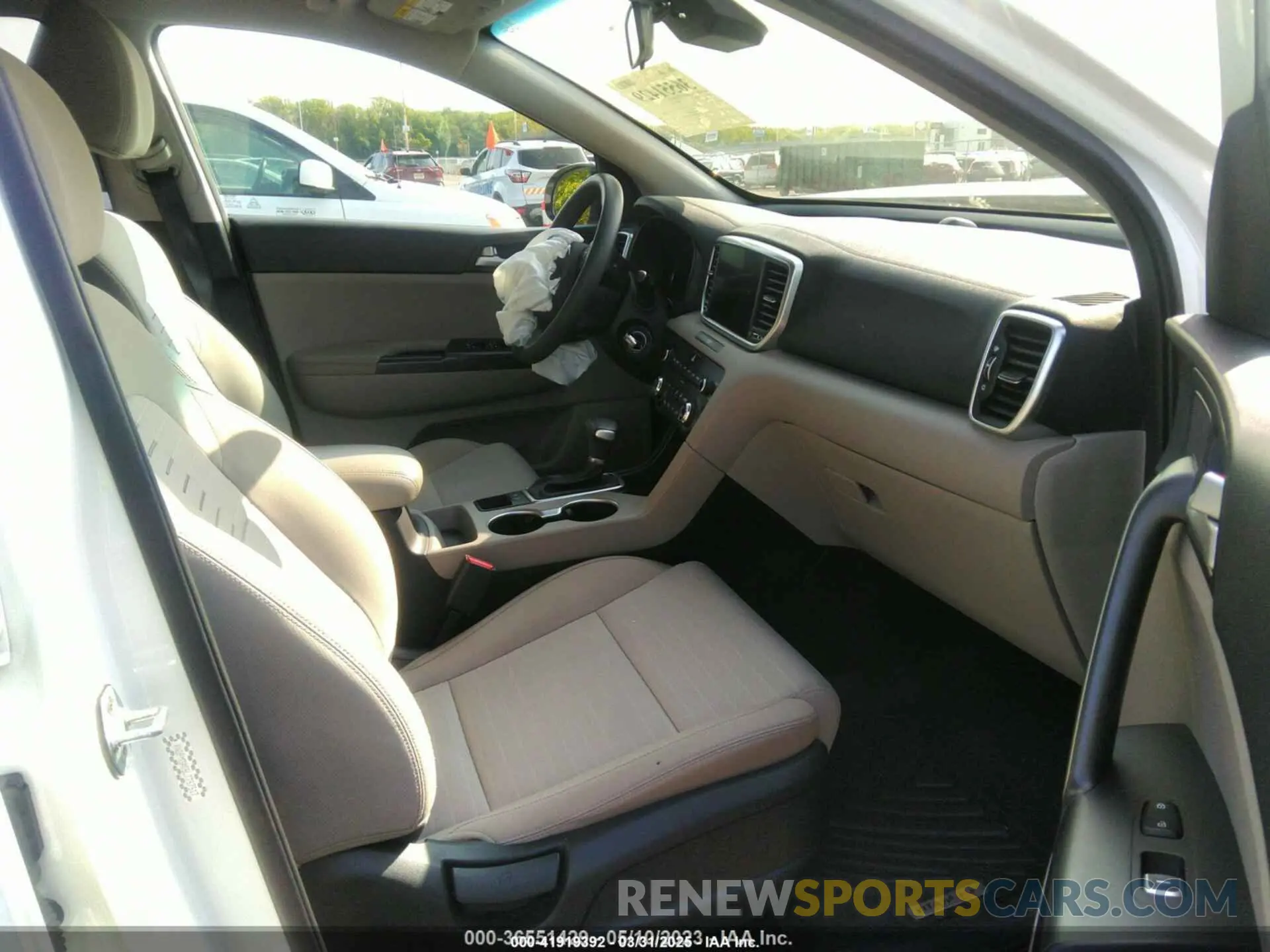 5 fotografías del automóvil dañado KNDPM3AC5L7757517 KIA SPORTAGE 2020