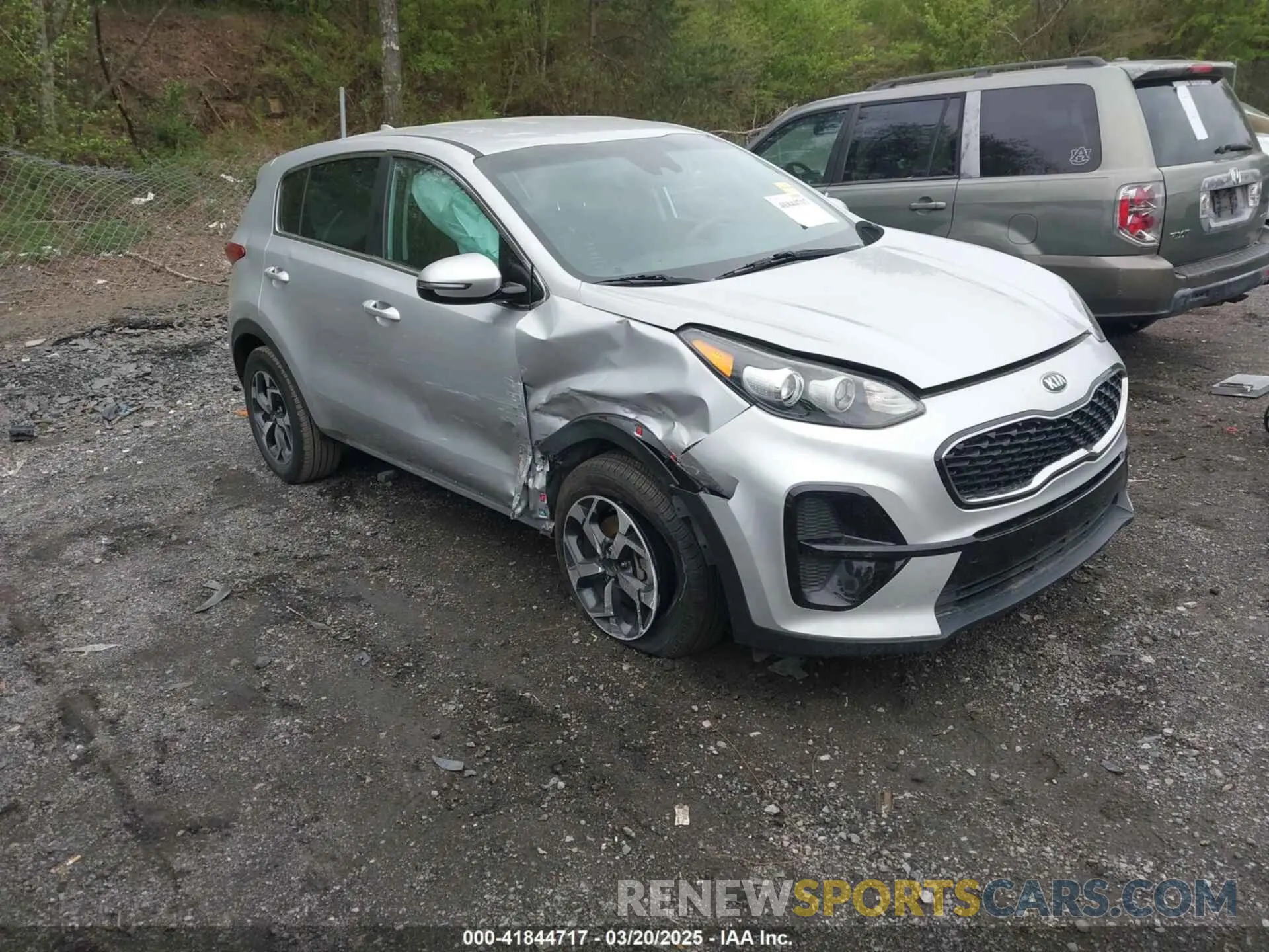 1 fotografías del automóvil dañado KNDPM3AC6L7634566 KIA SPORTAGE 2020