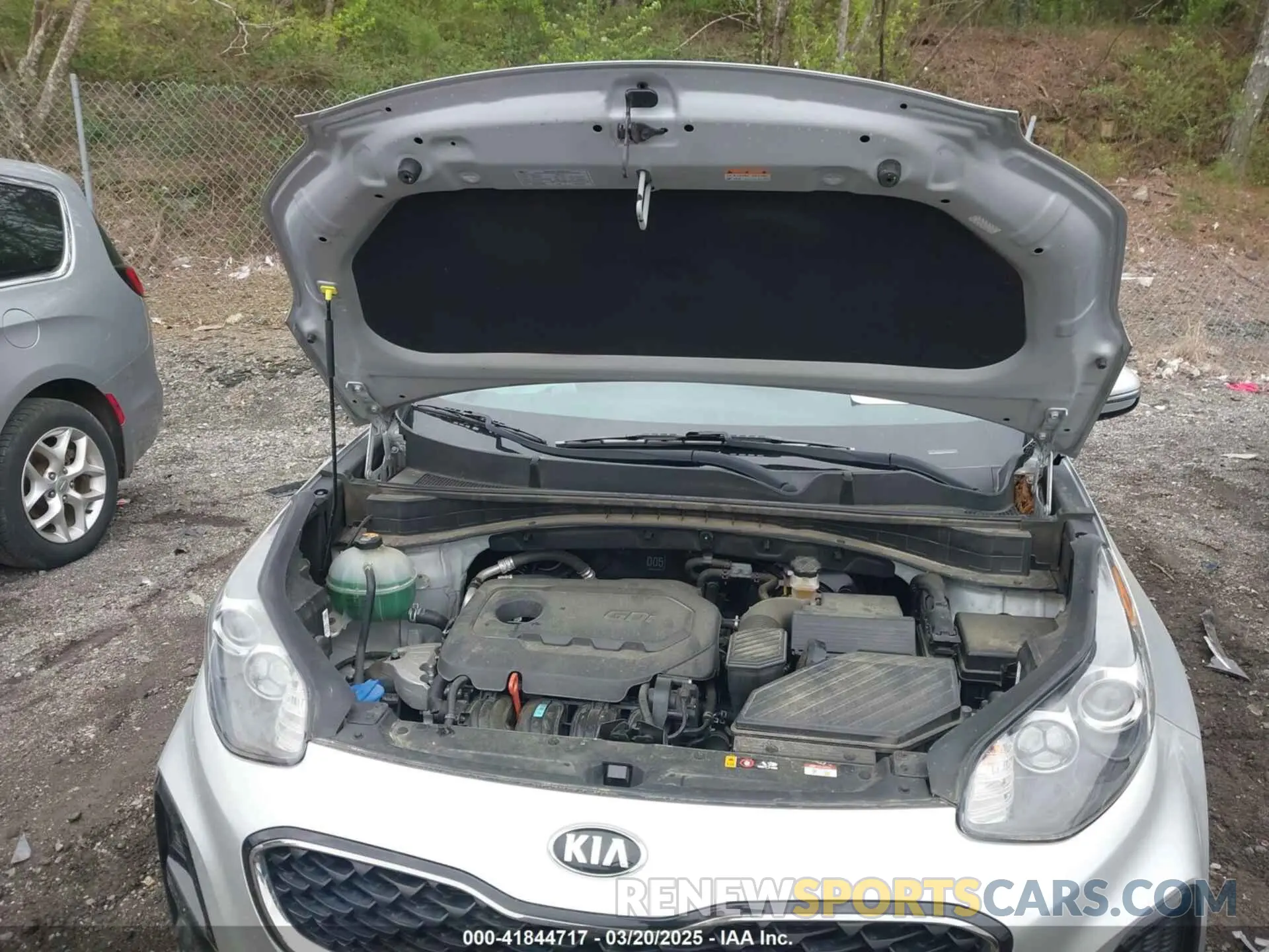 10 fotografías del automóvil dañado KNDPM3AC6L7634566 KIA SPORTAGE 2020