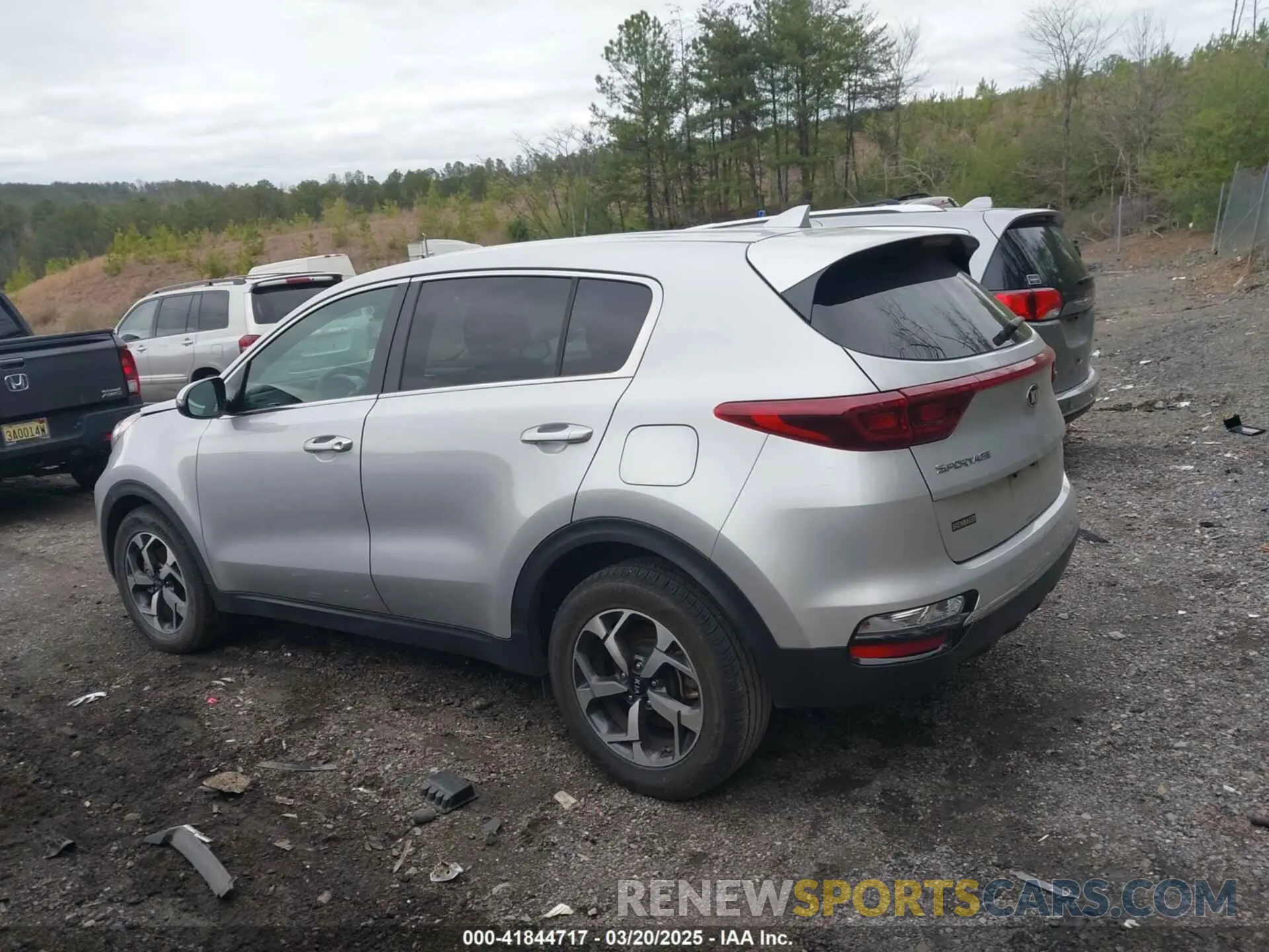 14 fotografías del automóvil dañado KNDPM3AC6L7634566 KIA SPORTAGE 2020