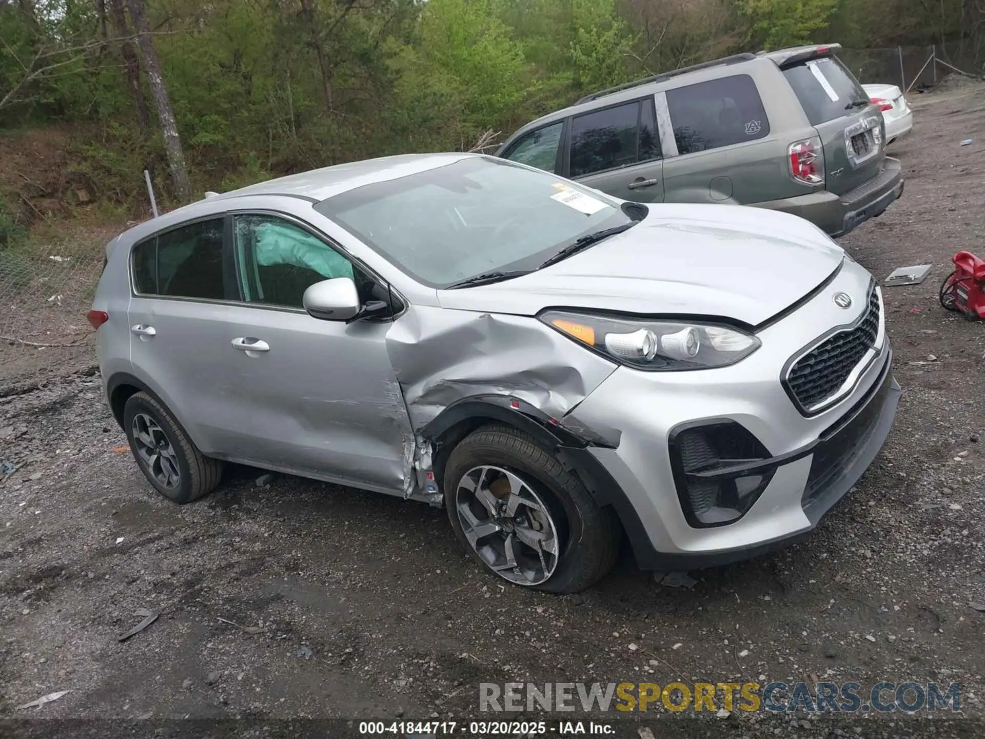 6 fotografías del automóvil dañado KNDPM3AC6L7634566 KIA SPORTAGE 2020