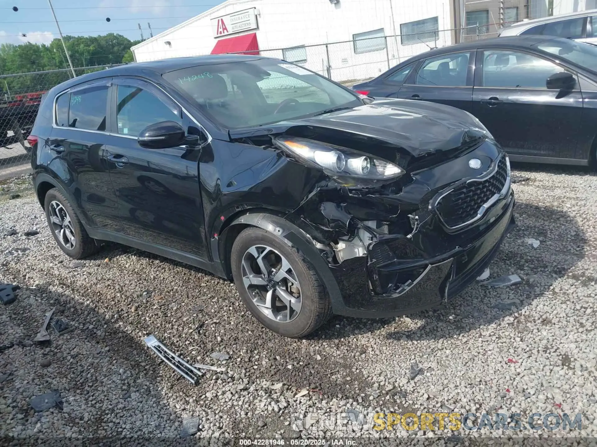 1 fotografías del automóvil dañado KNDPM3AC6L7650542 KIA SPORTAGE 2020