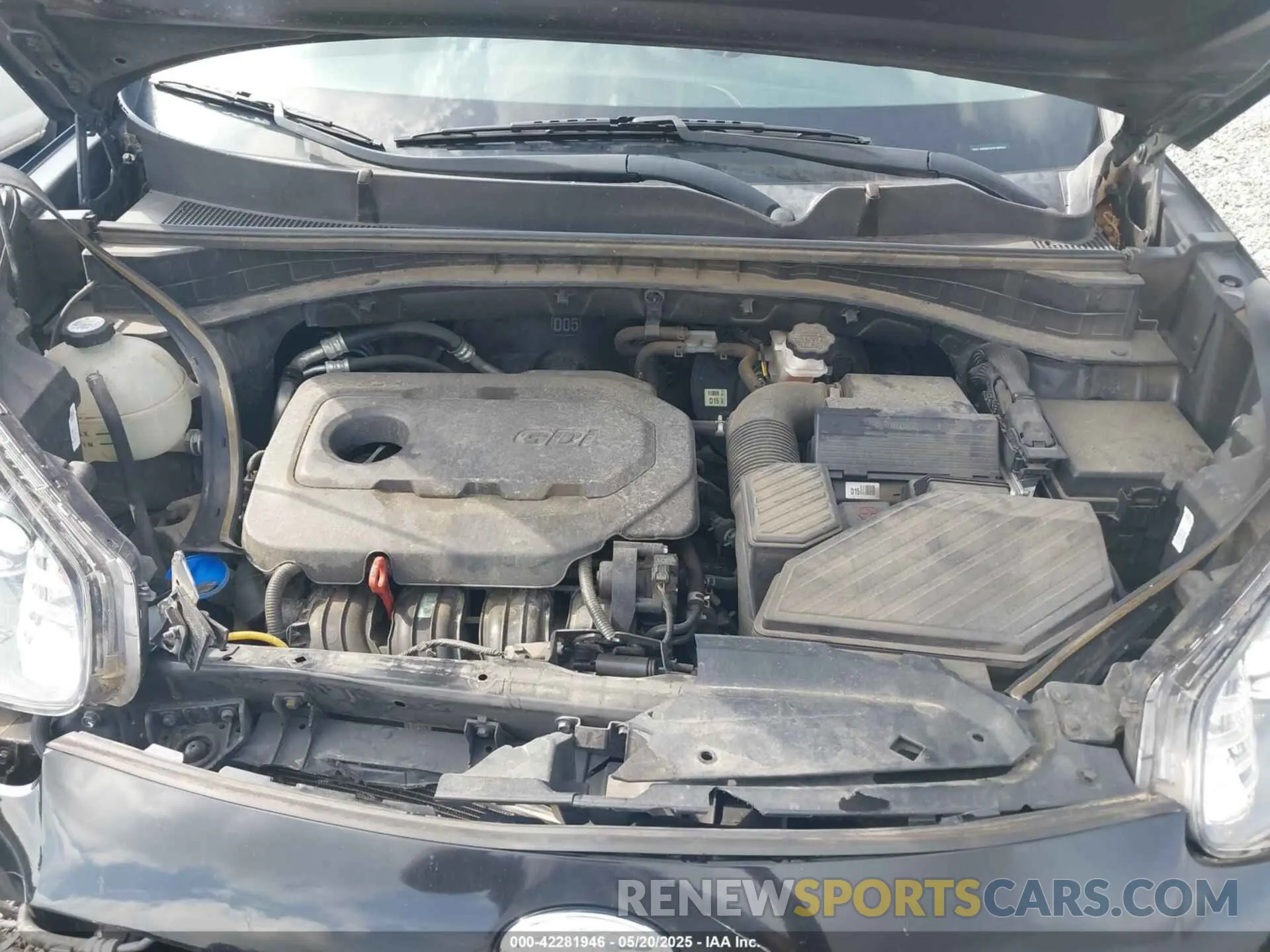 10 fotografías del automóvil dañado KNDPM3AC6L7650542 KIA SPORTAGE 2020